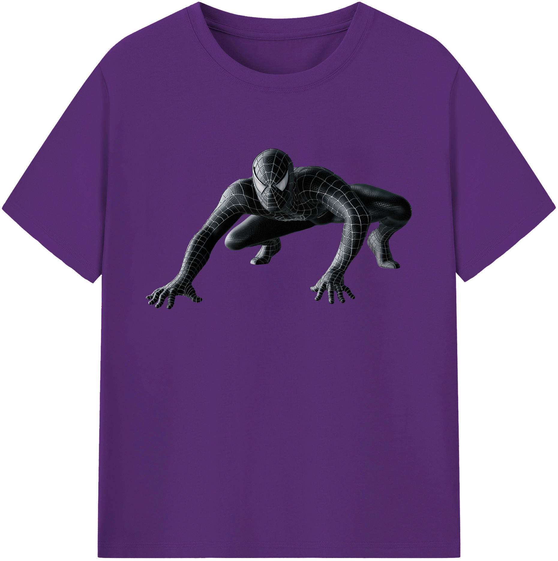 （画像用） Spider Man スパイダーマン 綿100％ メンズ半袖Tシャツ｜肌触りやわらか＆通気性