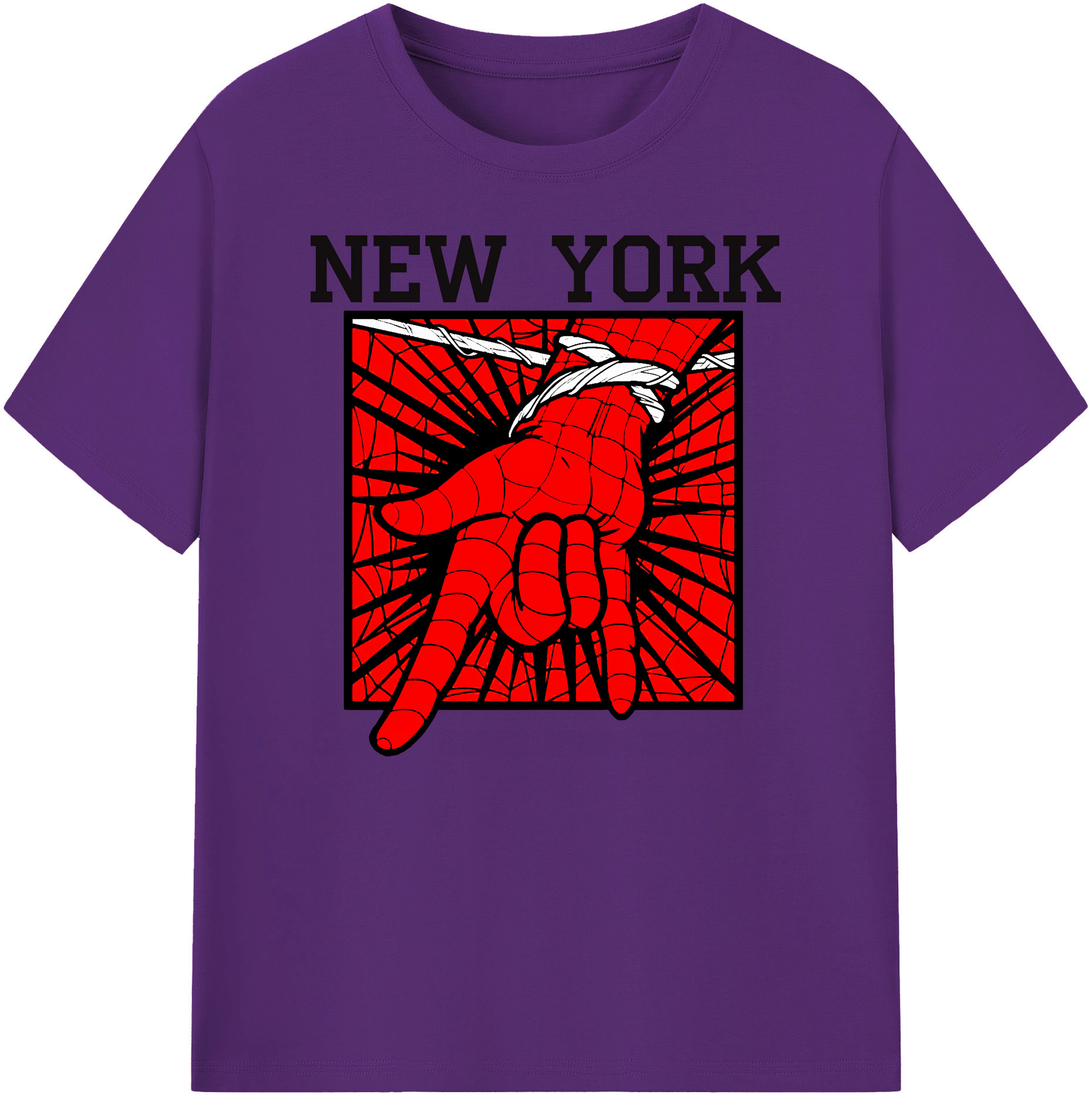 （画像用） Spider Man スパイダーマン 綿100％ メンズ半袖Tシャツ｜肌触りやわらか＆通気性