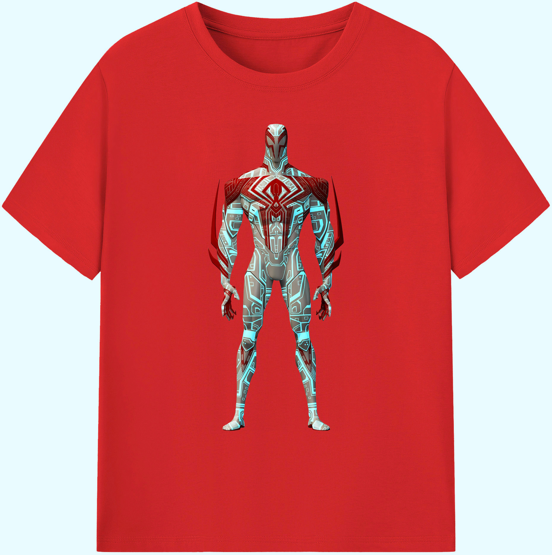 （画像用） Spider Man スパイダーマン 綿100％ メンズ半袖Tシャツ｜肌触りやわらか＆通気性
