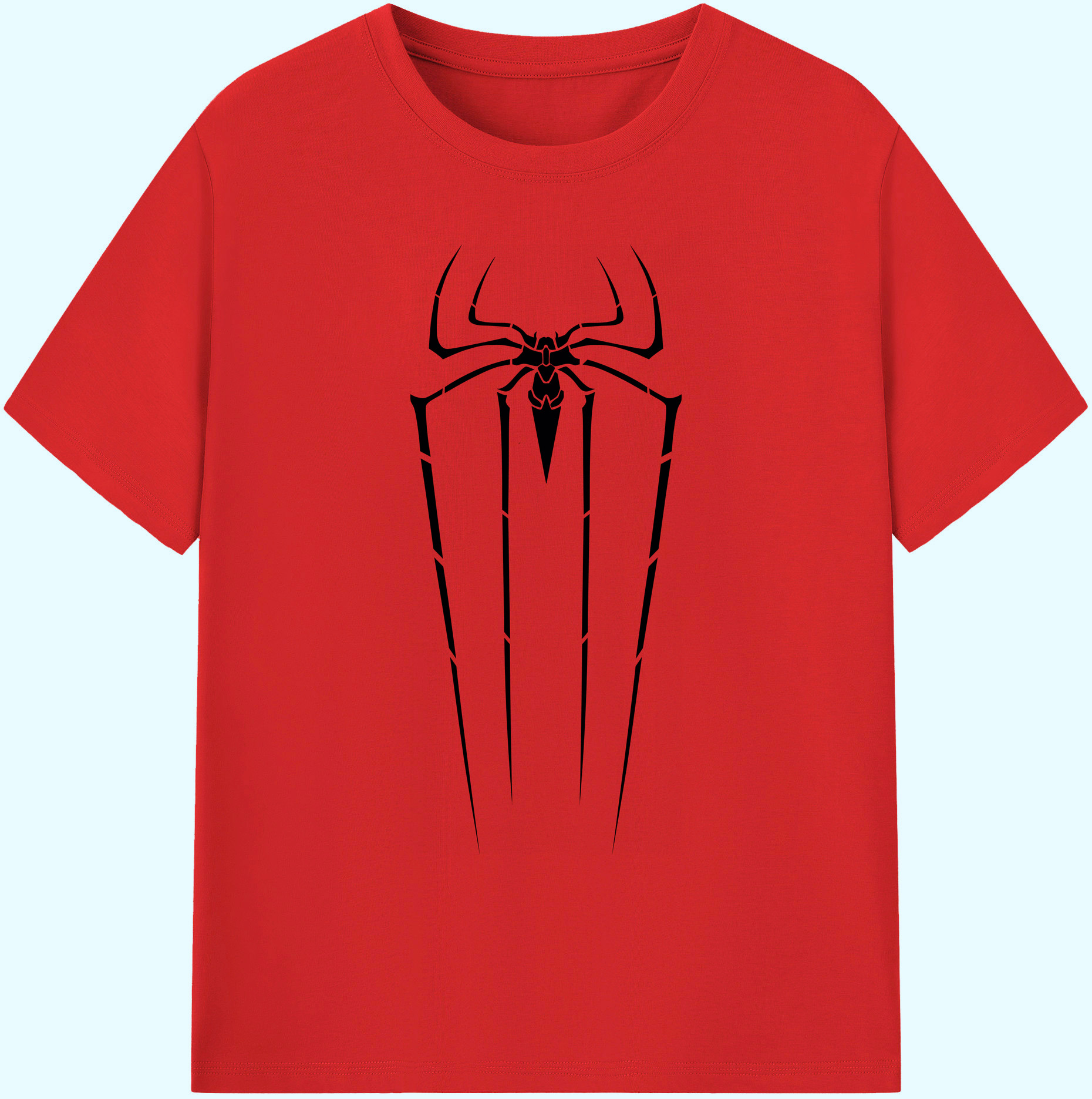 （画像用） Spider Man スパイダーマン 綿100％ メンズ半袖Tシャツ｜肌触りやわらか＆通気性