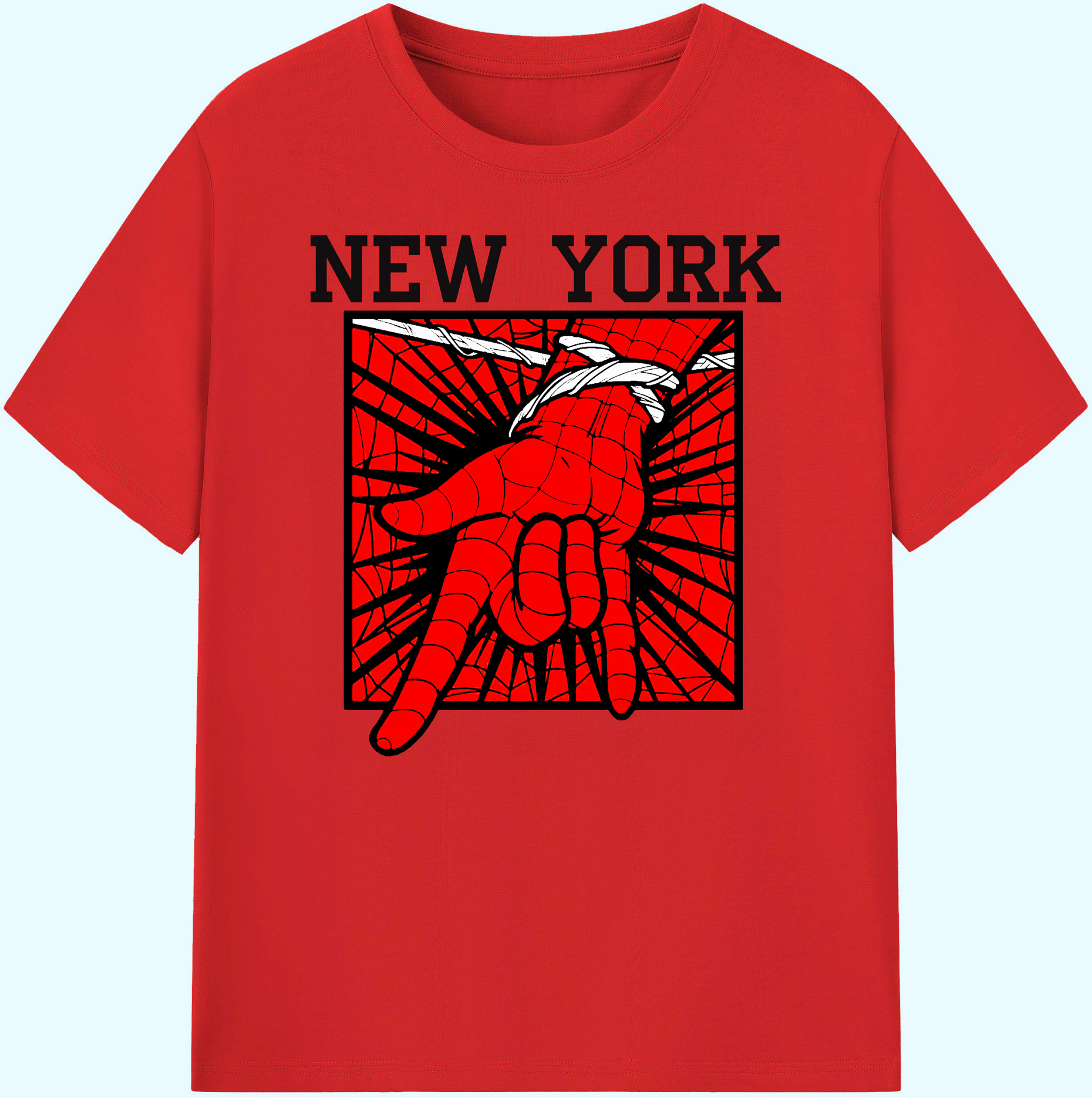 （画像用） Spider Man スパイダーマン 綿100％ メンズ半袖Tシャツ｜肌触りやわらか＆通気性