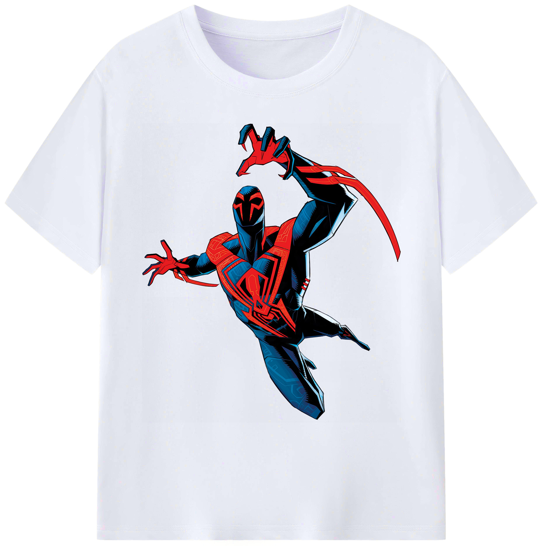（画像用） Spider Man スパイダーマン 綿100％ メンズ半袖Tシャツ｜肌触りやわらか＆通気性