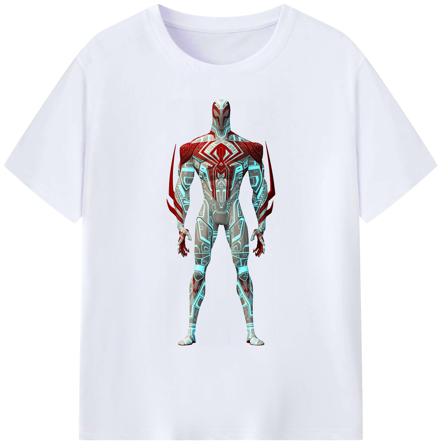 （画像用） Spider Man スパイダーマン 綿100％ メンズ半袖Tシャツ｜肌触りやわらか＆通気性