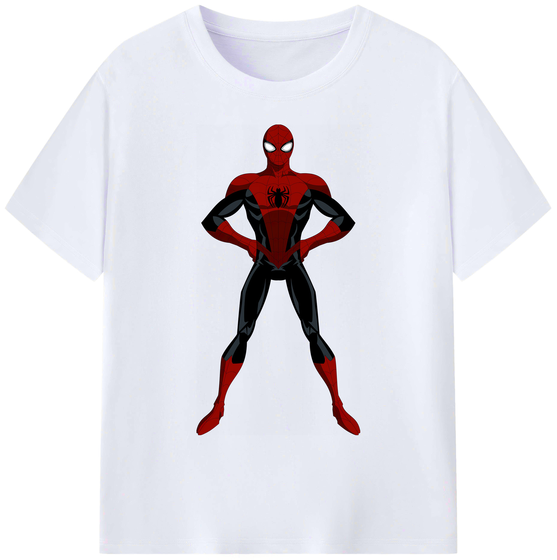 （画像用） Spider Man スパイダーマン 綿100％ メンズ半袖Tシャツ｜肌触りやわらか＆通気性