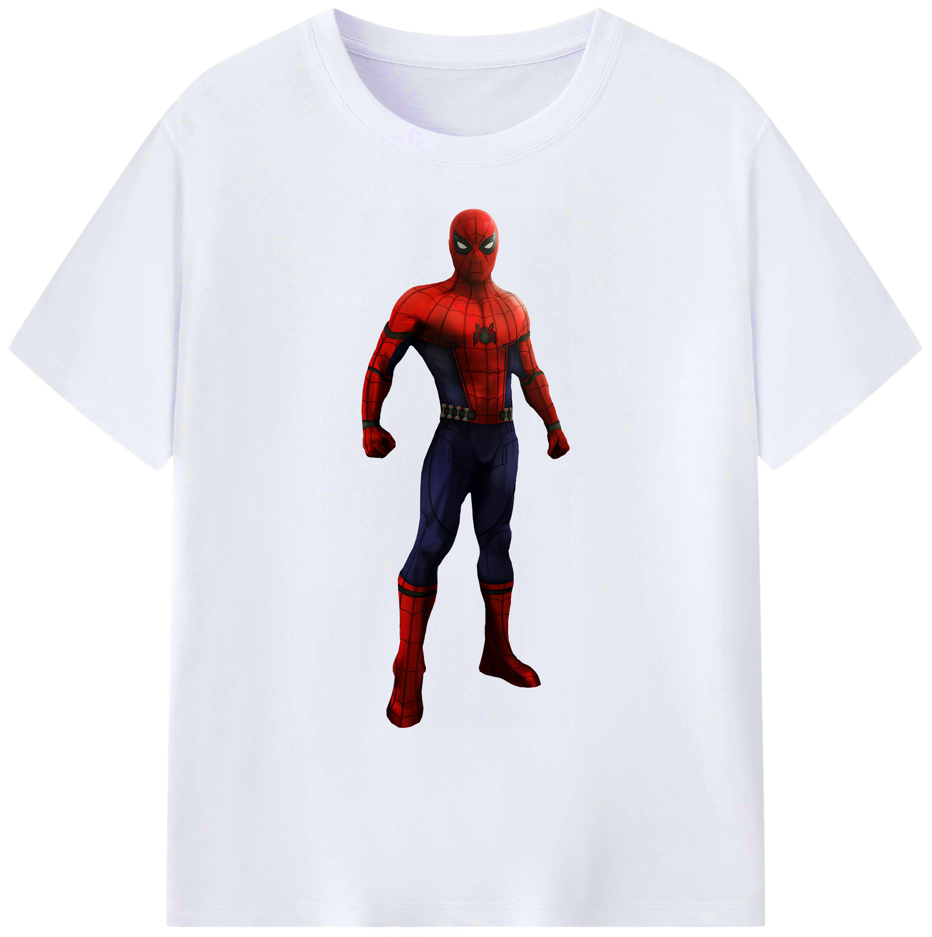 （画像用） Spider Man スパイダーマン 綿100％ メンズ半袖Tシャツ｜肌触りやわらか＆通気性