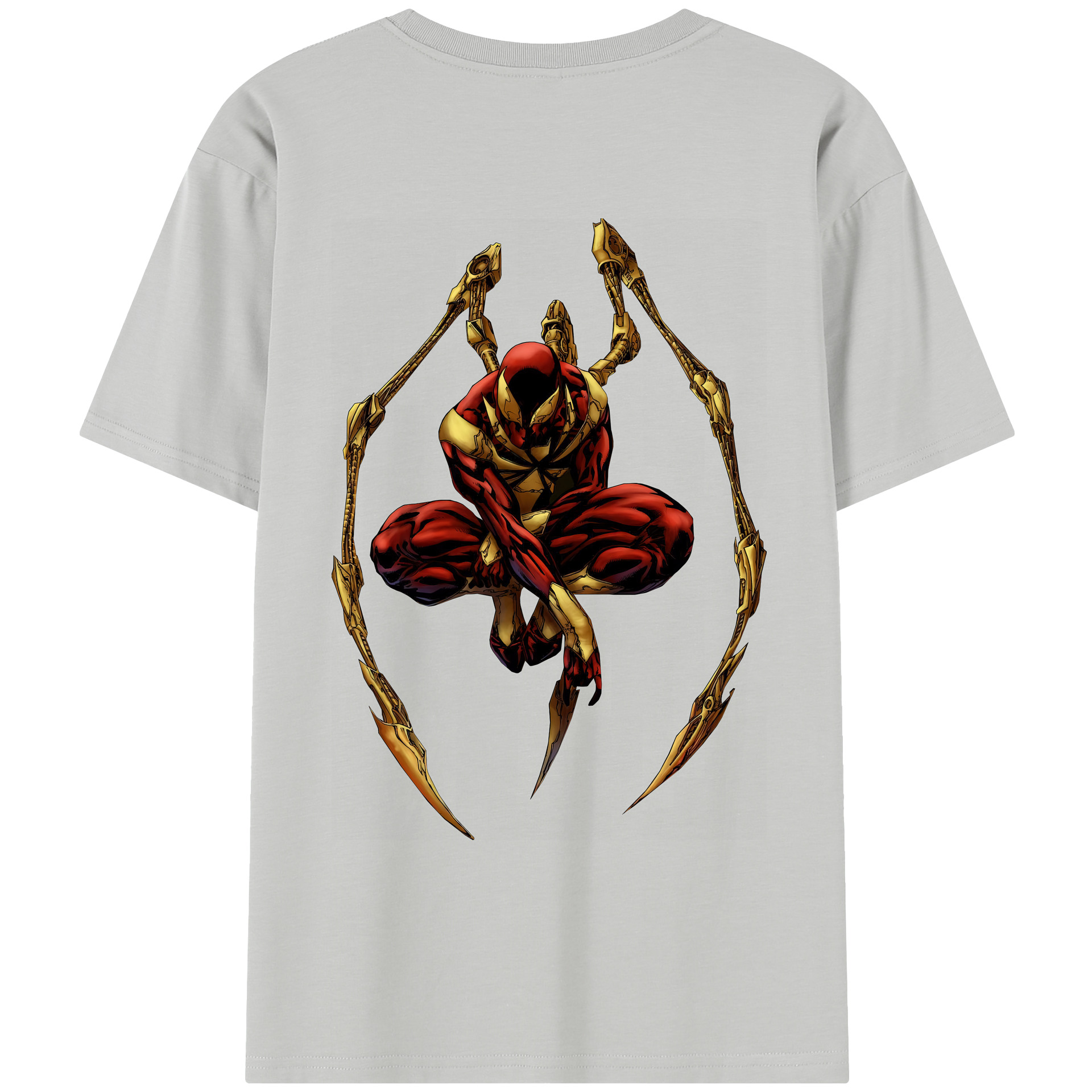 （画像用） Spider Man スパイダーマン レディース半袖Tシャツ(バックプリント)