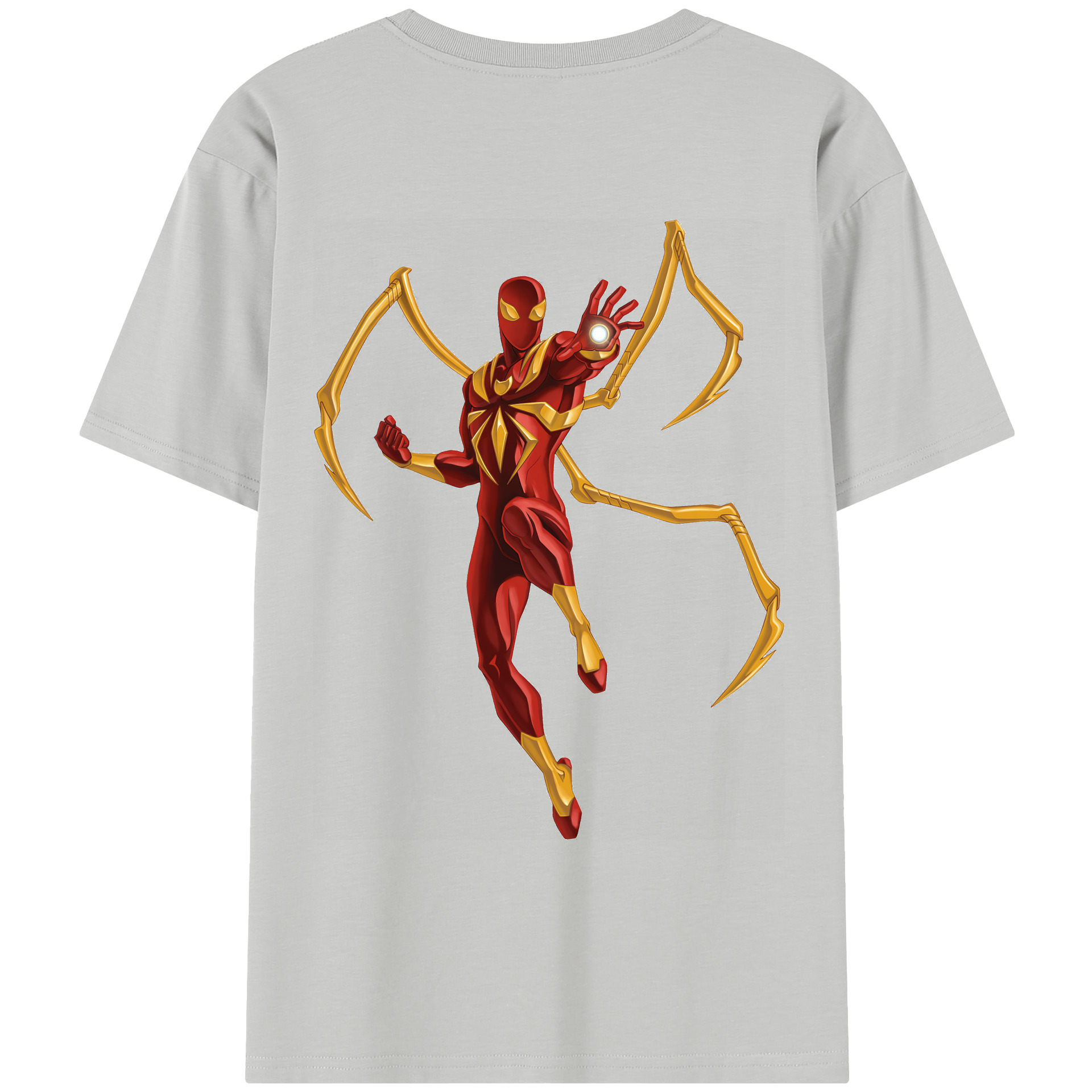 Spider Man スパイダーマン レディース半袖Tシャツ(バックプリント)