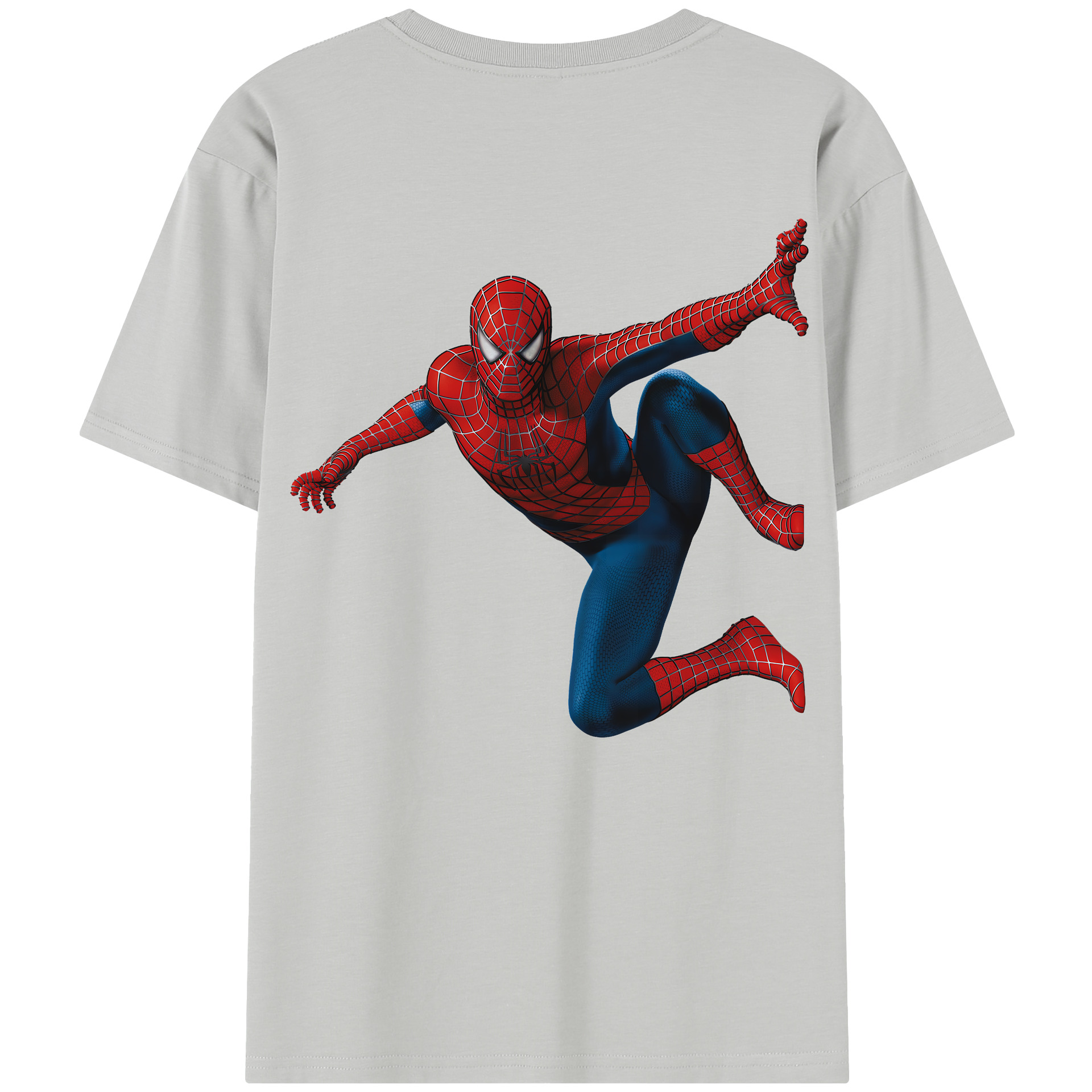 （画像用） Spider Man スパイダーマン レディース半袖Tシャツ(バックプリント)