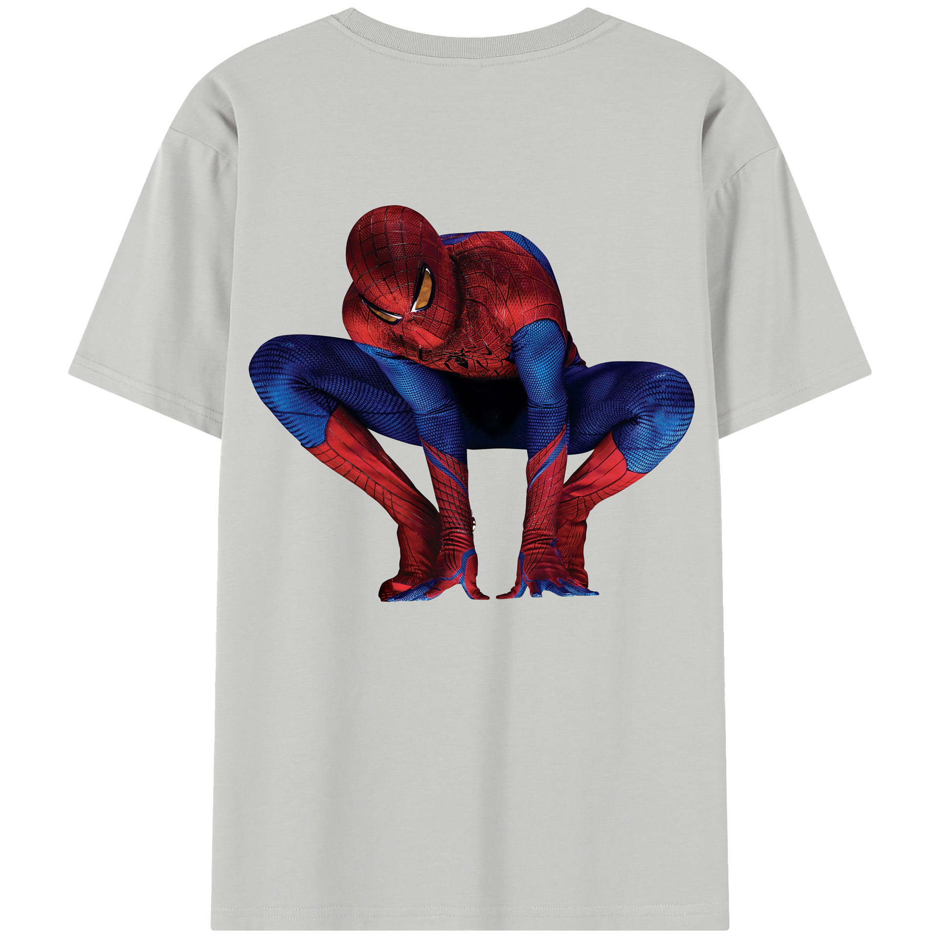 （画像用） Spider Man スパイダーマン レディース半袖Tシャツ(バックプリント)