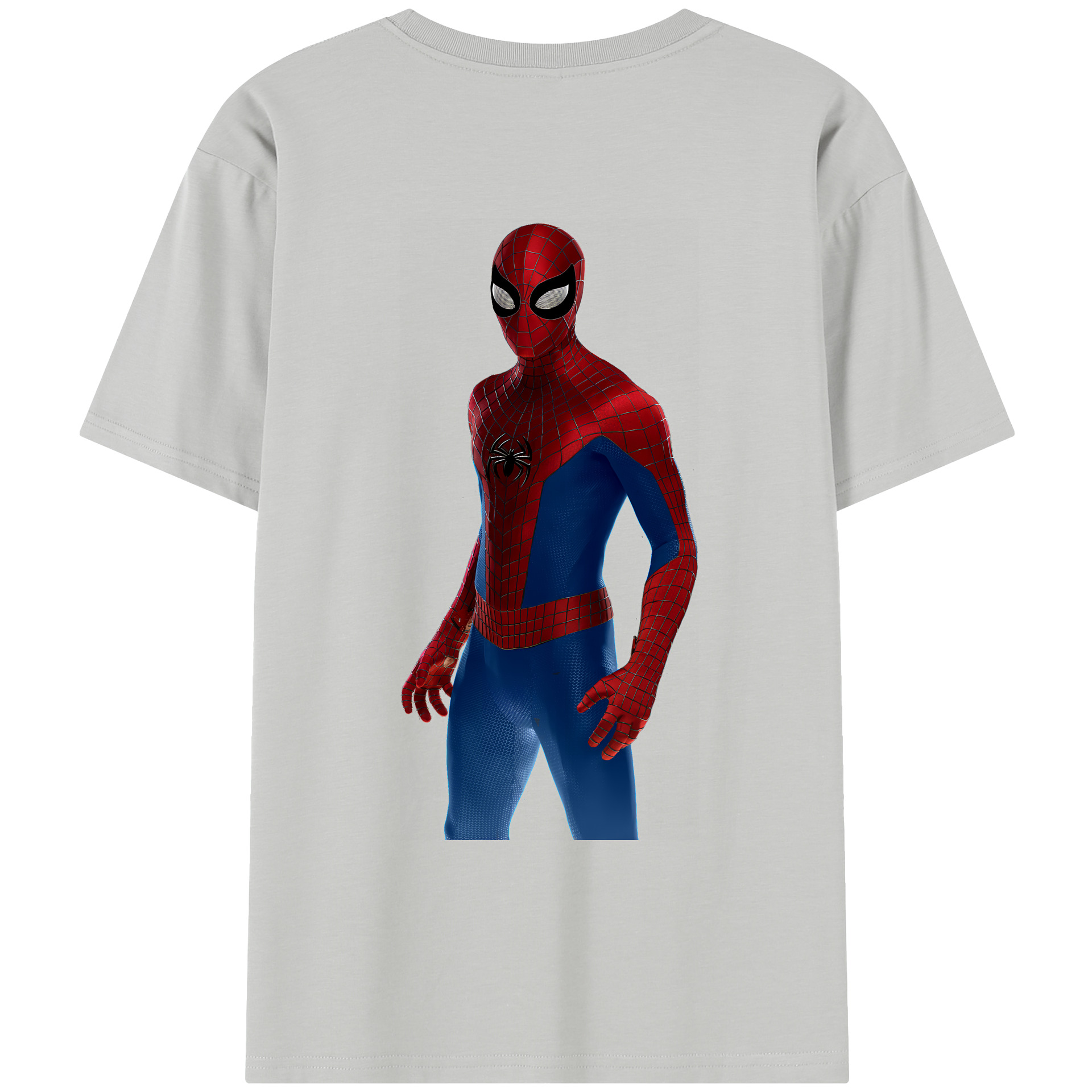 （画像用） Spider Man スパイダーマン レディース半袖Tシャツ(バックプリント)