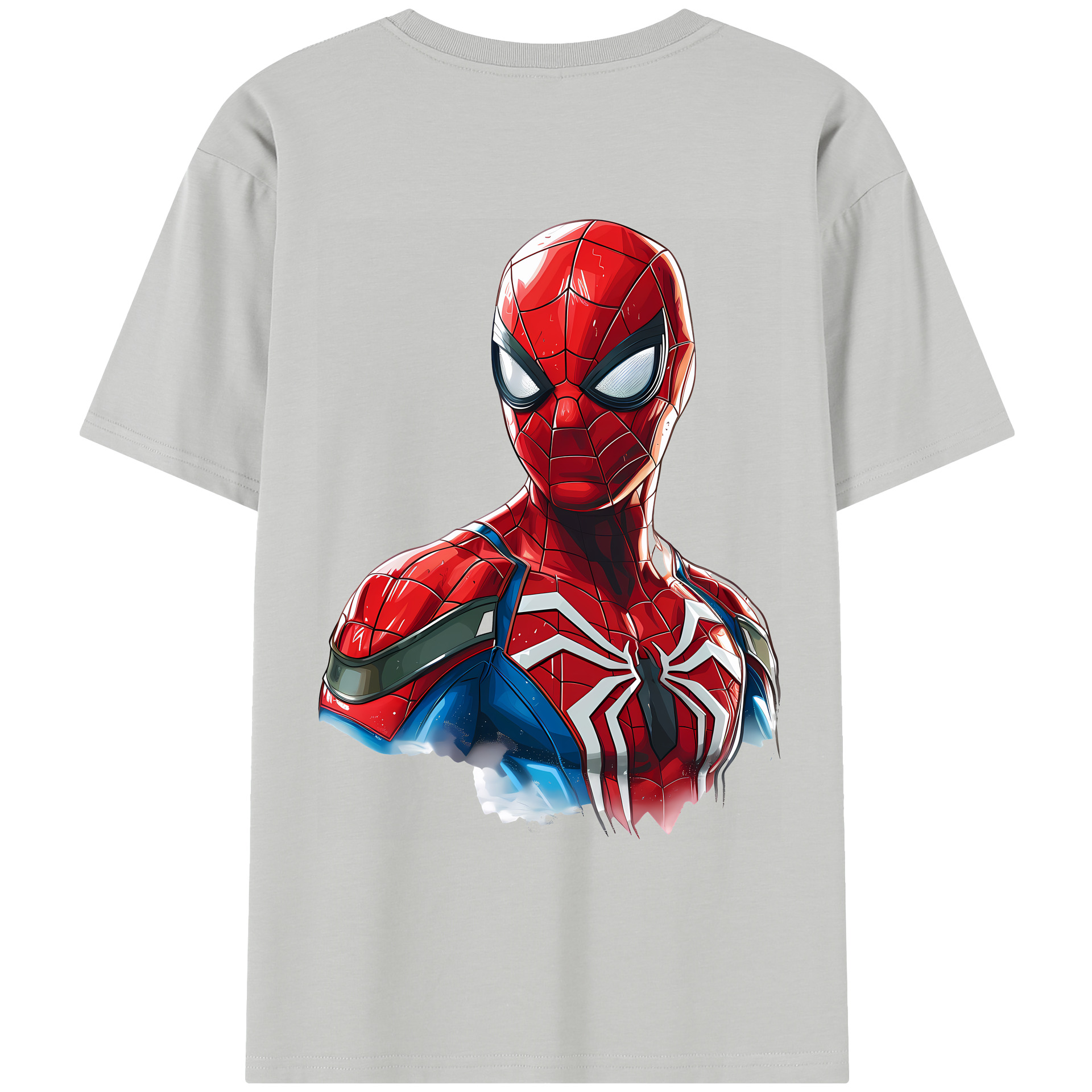 （画像用） Spider Man スパイダーマン レディース半袖Tシャツ(バックプリント)