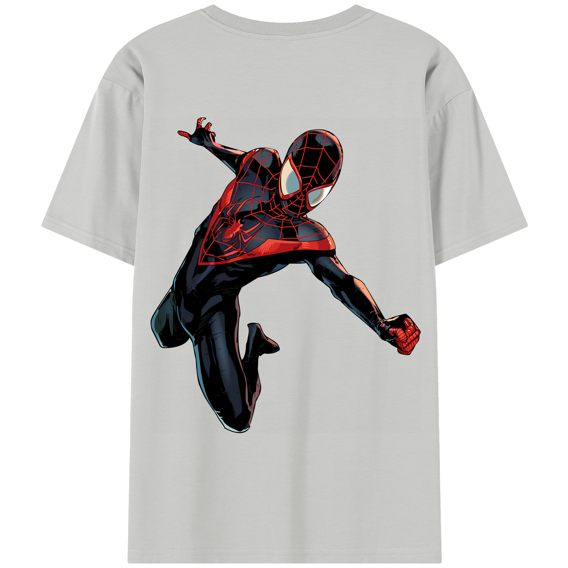（画像用） Spider Man スパイダーマン レディース半袖Tシャツ(バックプリント)