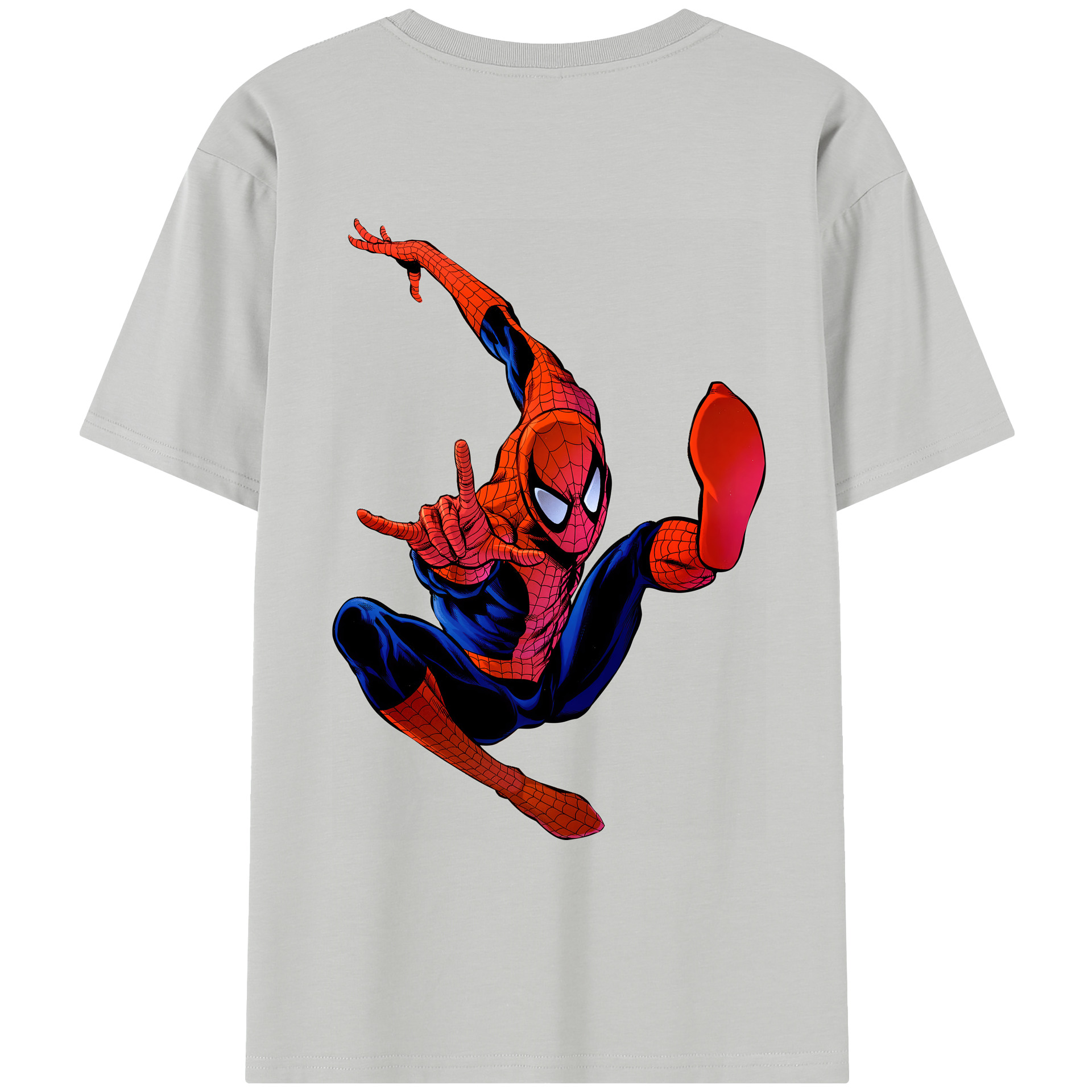 （画像用） Spider Man スパイダーマン レディース半袖Tシャツ(バックプリント)