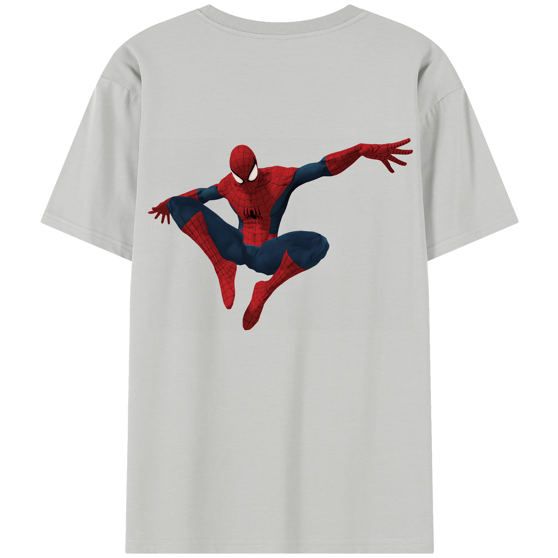 （画像用） Spider Man スパイダーマン レディース半袖Tシャツ(バックプリント)