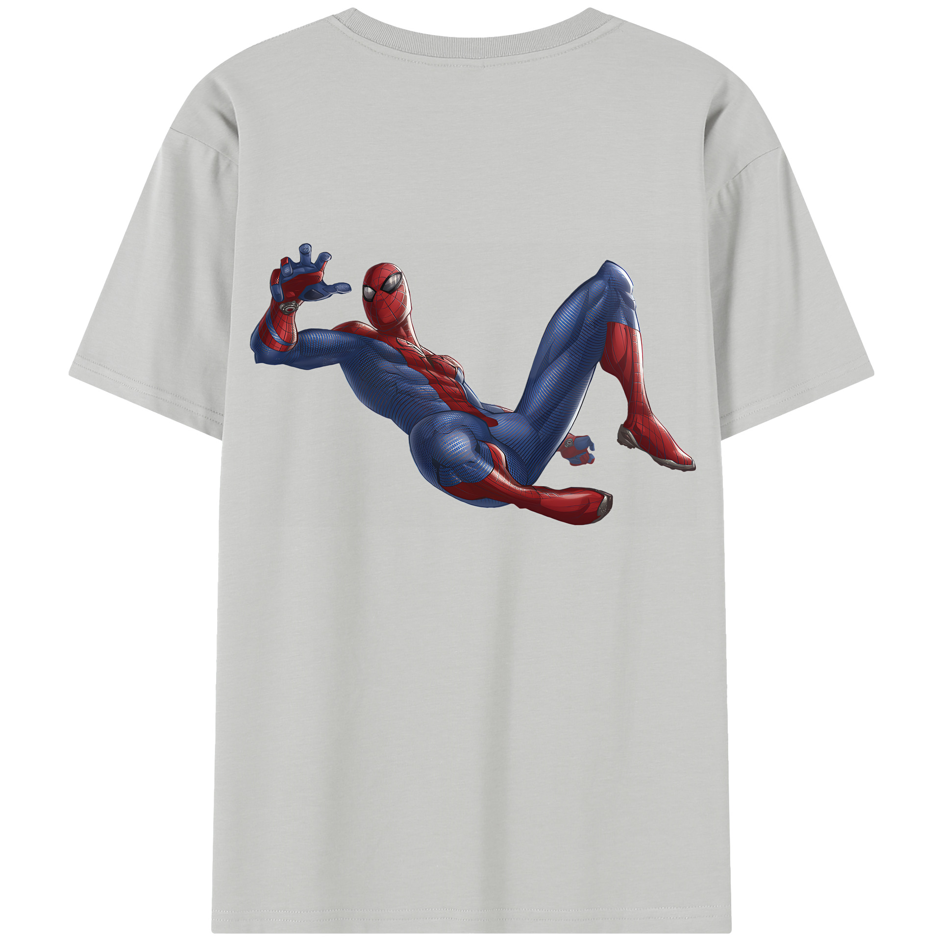 （画像用） Spider Man スパイダーマン レディース半袖Tシャツ(バックプリント)