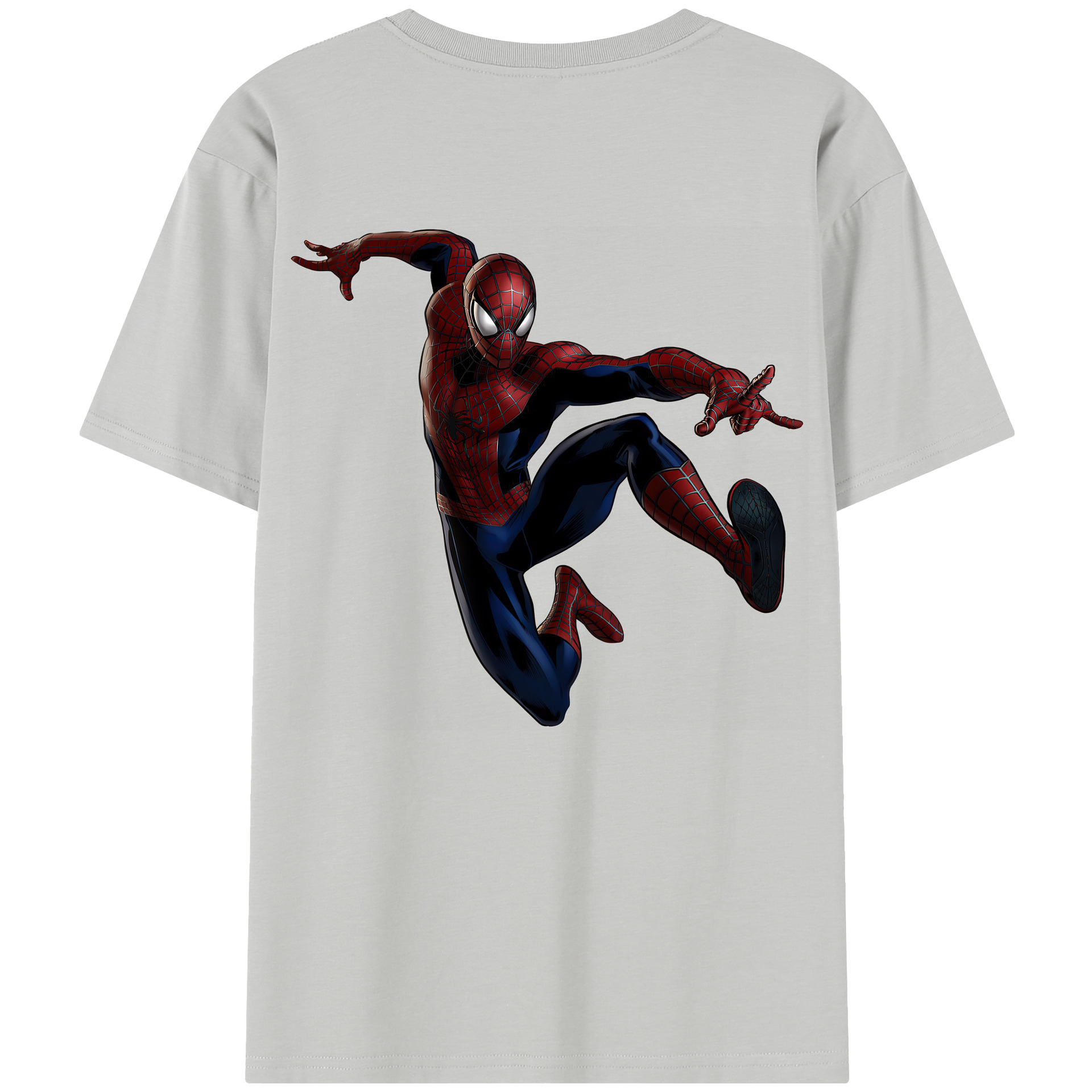 （画像用） Spider Man スパイダーマン レディース半袖Tシャツ(バックプリント)
