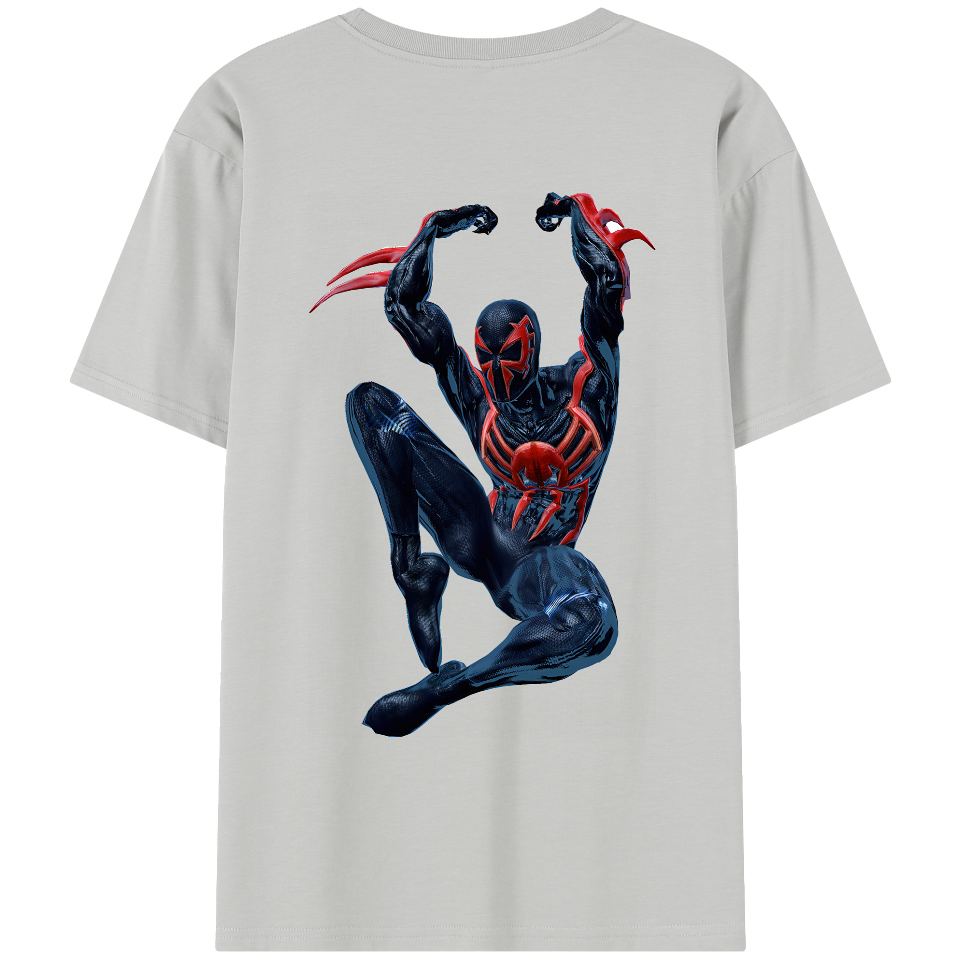 （画像用） Spider Man スパイダーマン レディース半袖Tシャツ(バックプリント)