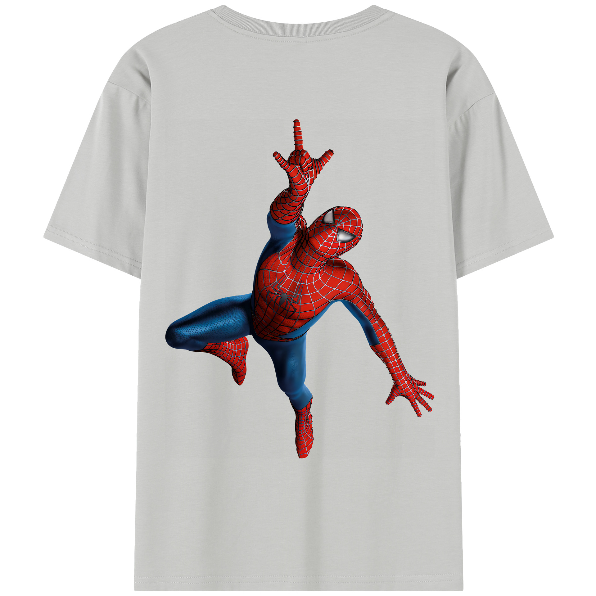 （画像用） Spider Man スパイダーマン レディース半袖Tシャツ(バックプリント)