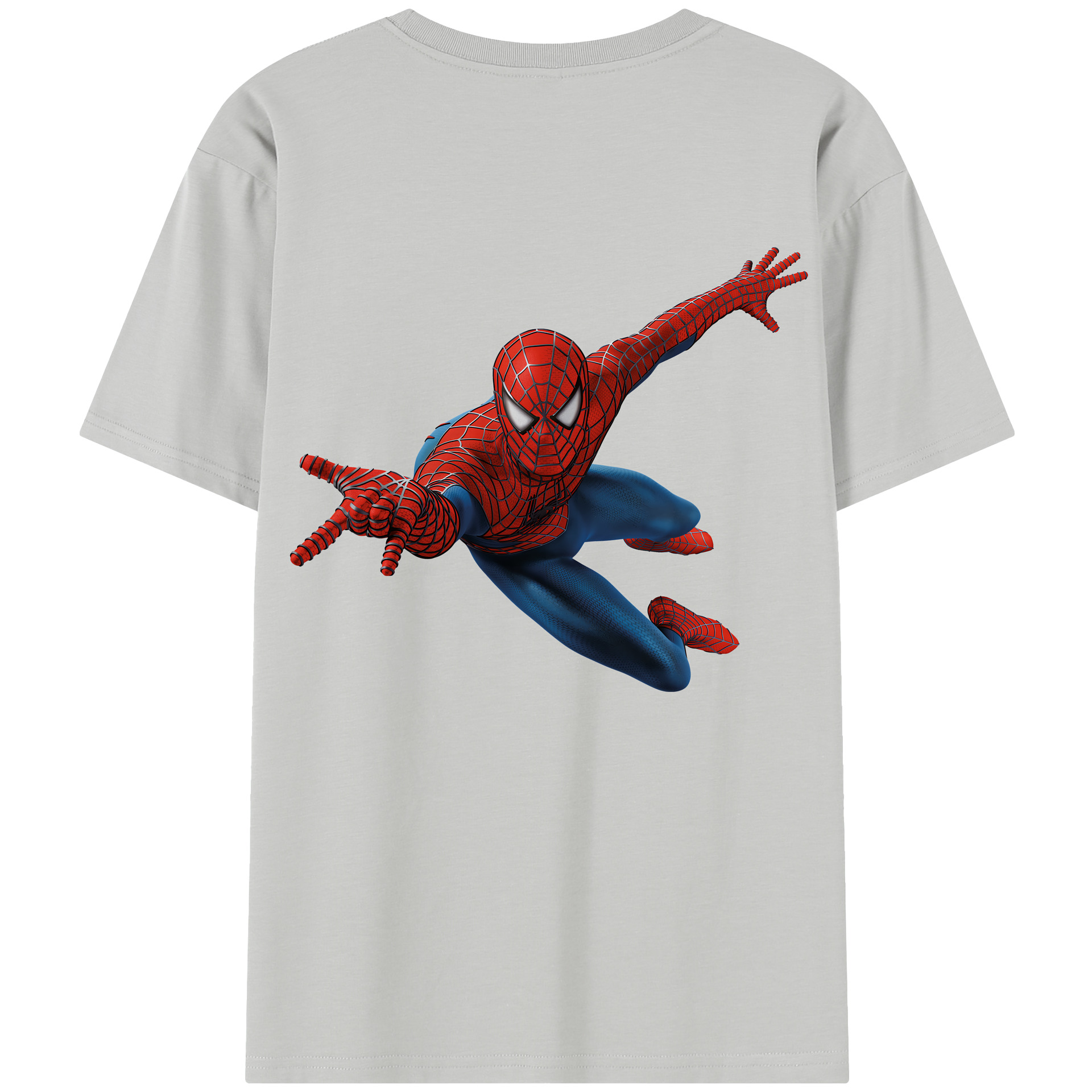（画像用） Spider Man スパイダーマン レディース半袖Tシャツ(バックプリント)