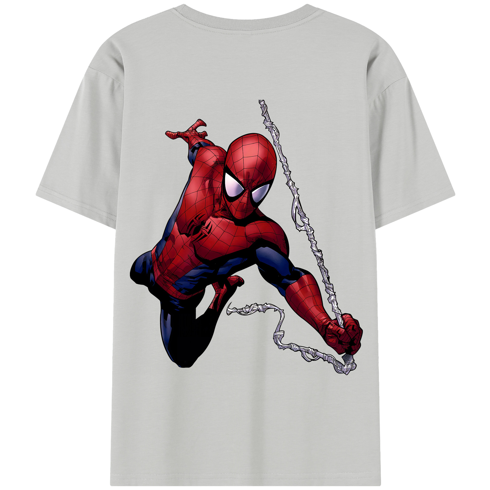 （画像用） Spider Man スパイダーマン レディース半袖Tシャツ(バックプリント)