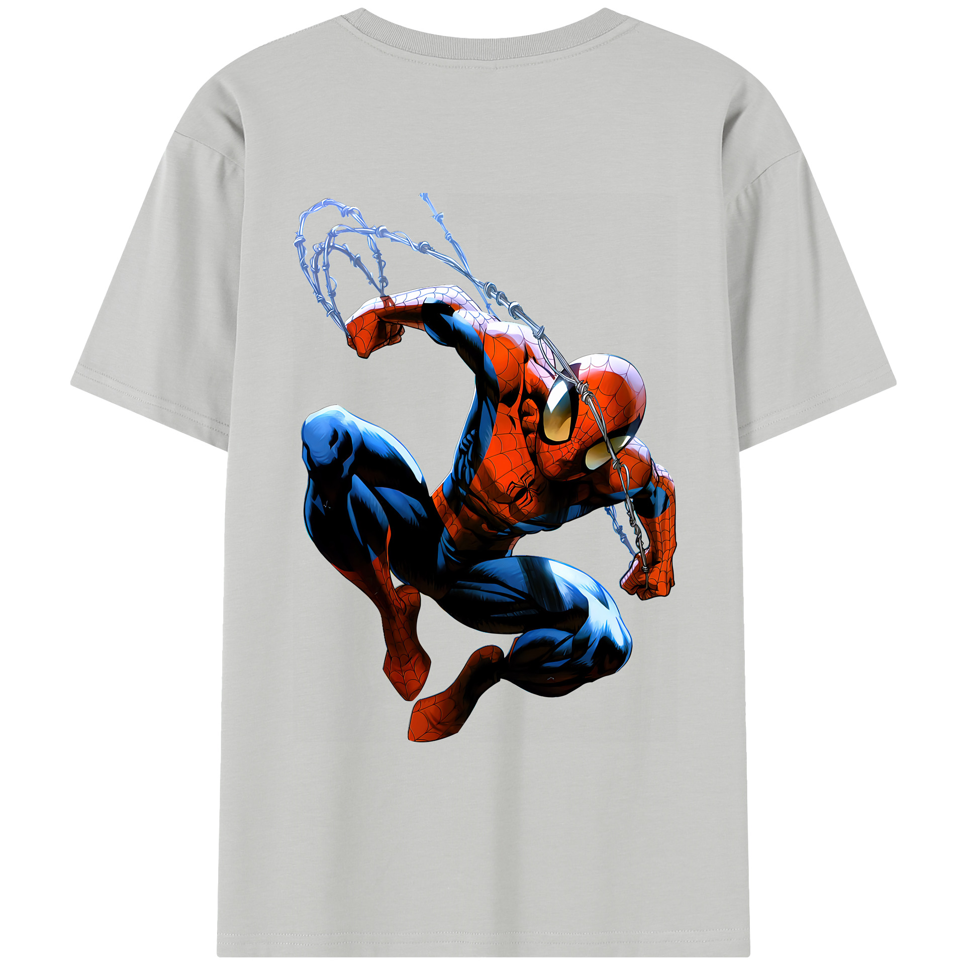 （画像用） Spider Man スパイダーマン レディース半袖Tシャツ(バックプリント)
