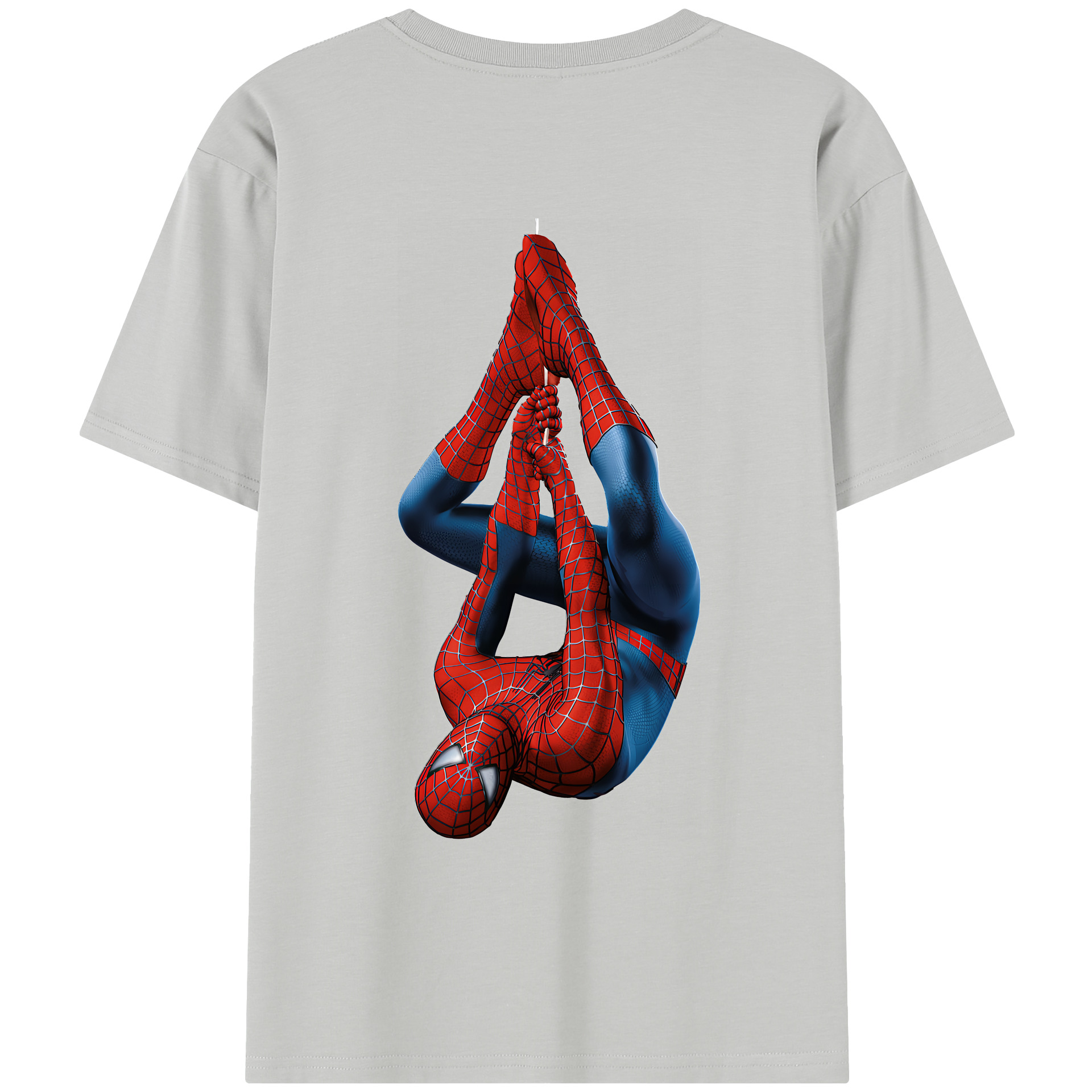 （画像用） Spider Man スパイダーマン レディース半袖Tシャツ(バックプリント)