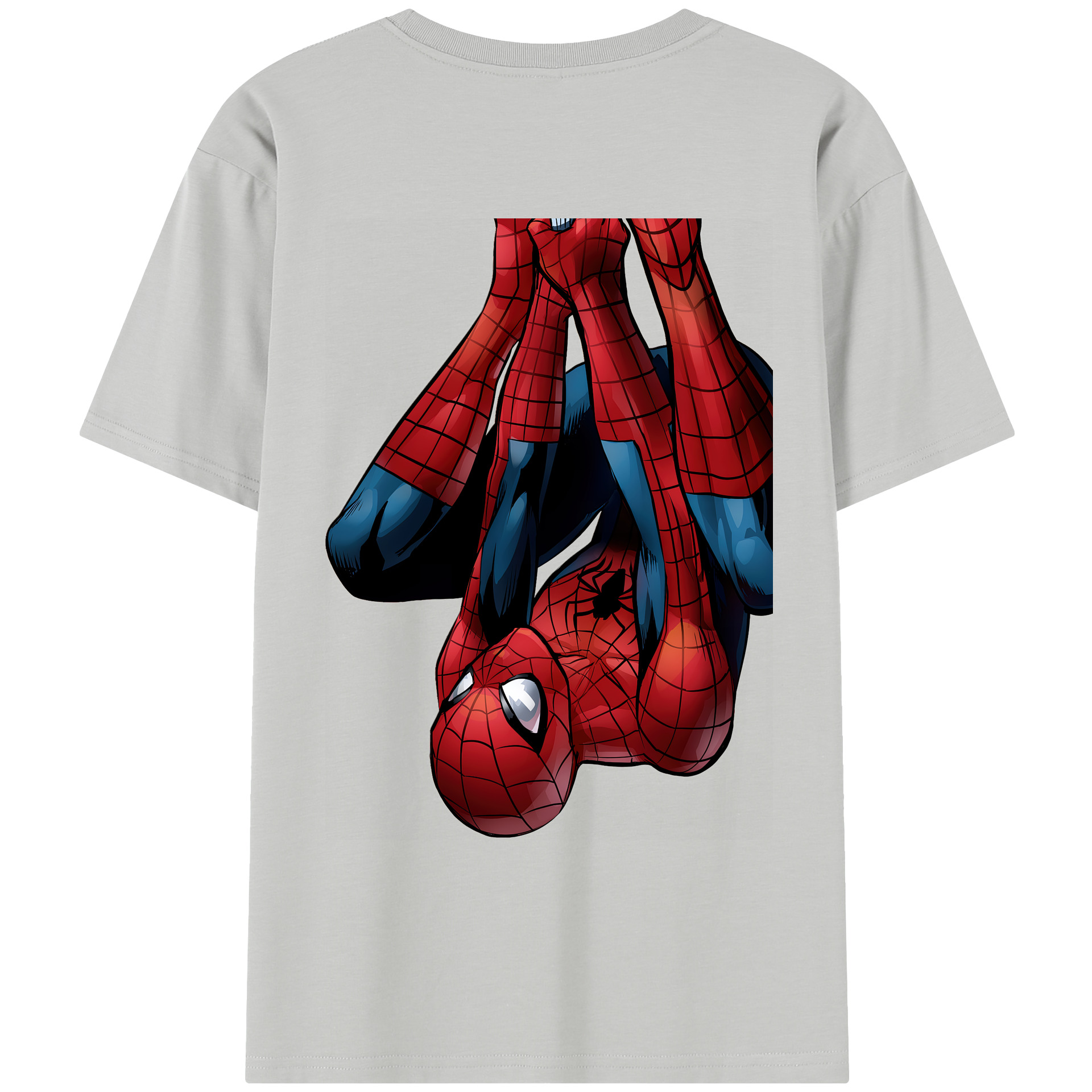 （画像用） Spider Man スパイダーマン レディース半袖Tシャツ(バックプリント)