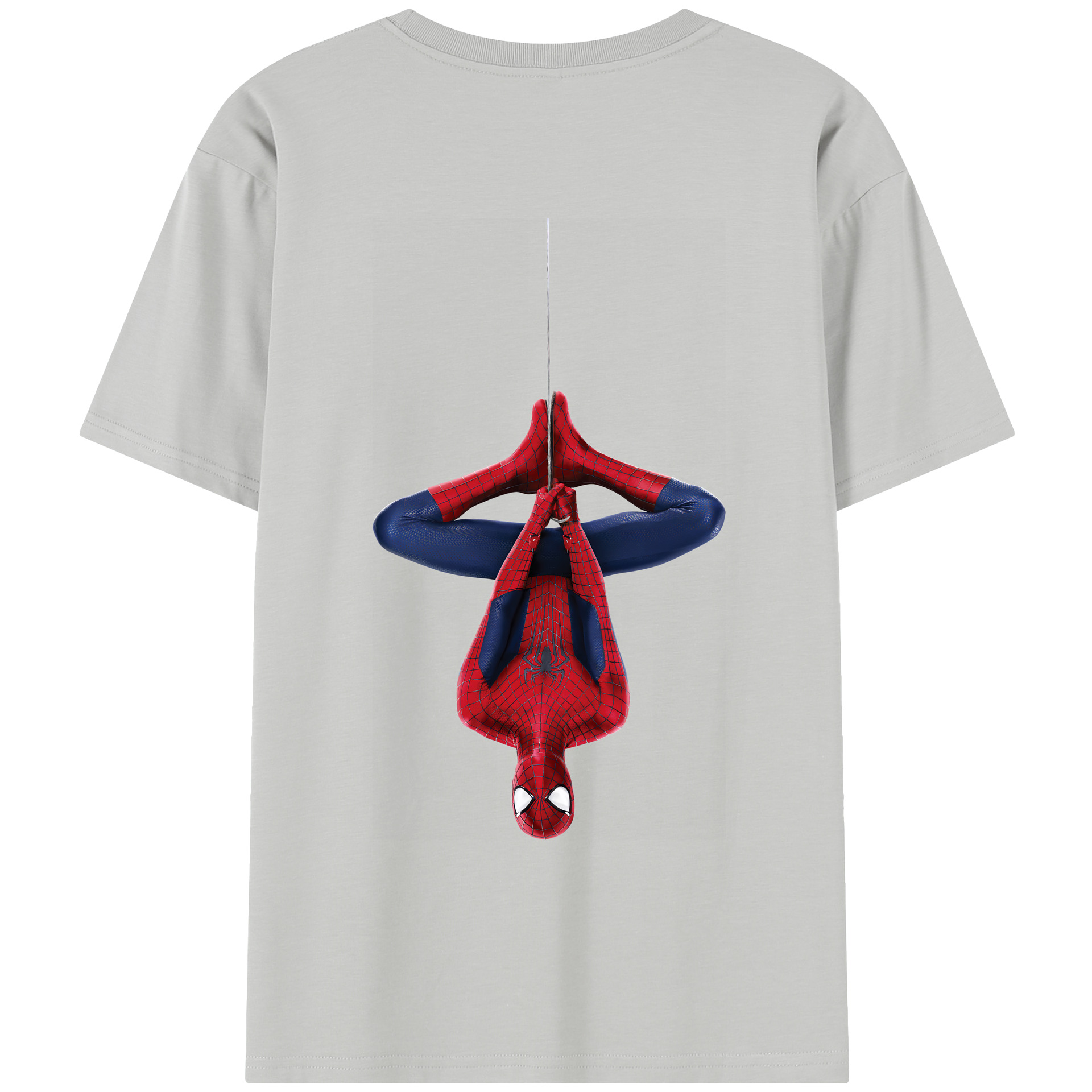 （画像用） Spider Man スパイダーマン レディース半袖Tシャツ(バックプリント)