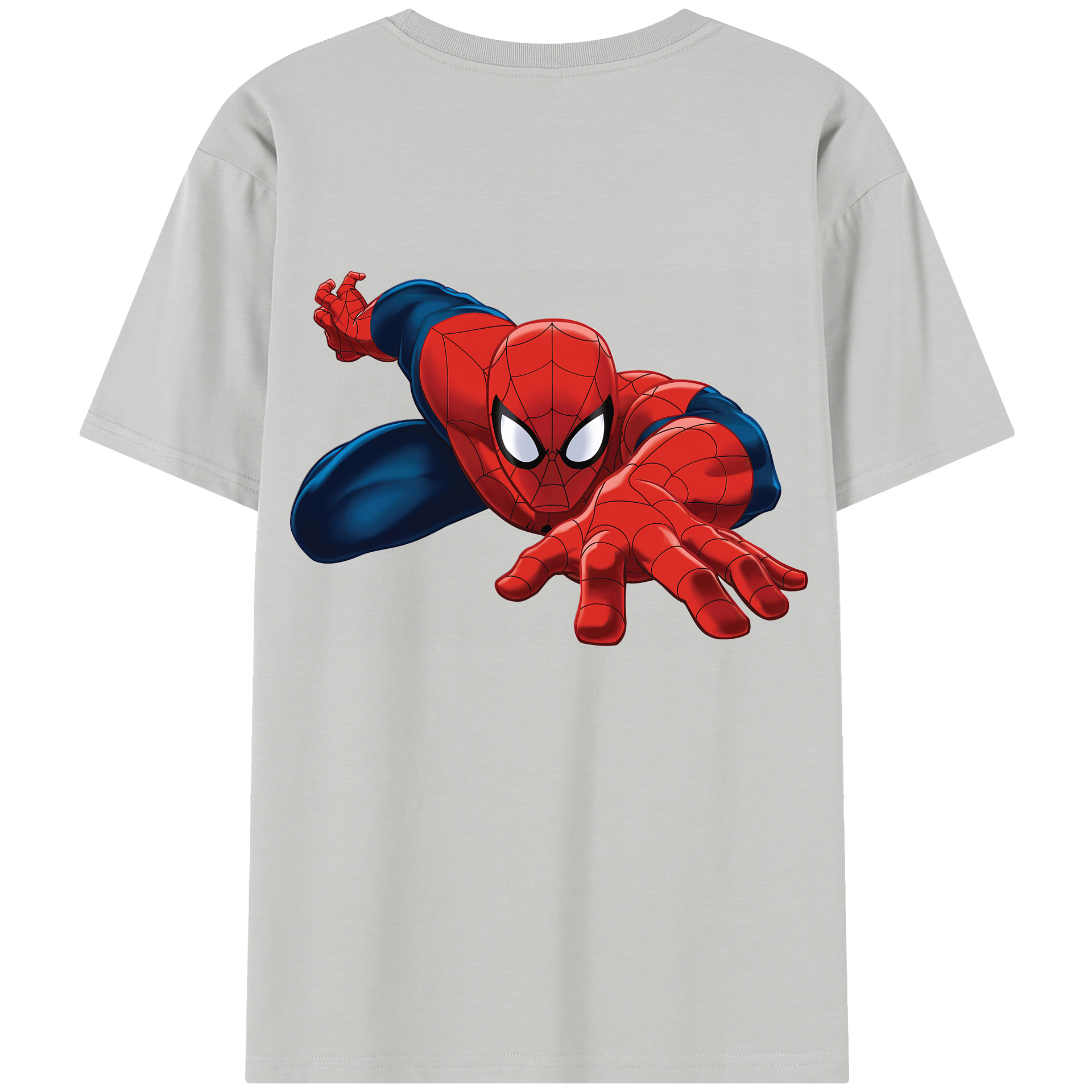 （画像用） Spider Man スパイダーマン レディース半袖Tシャツ(バックプリント)