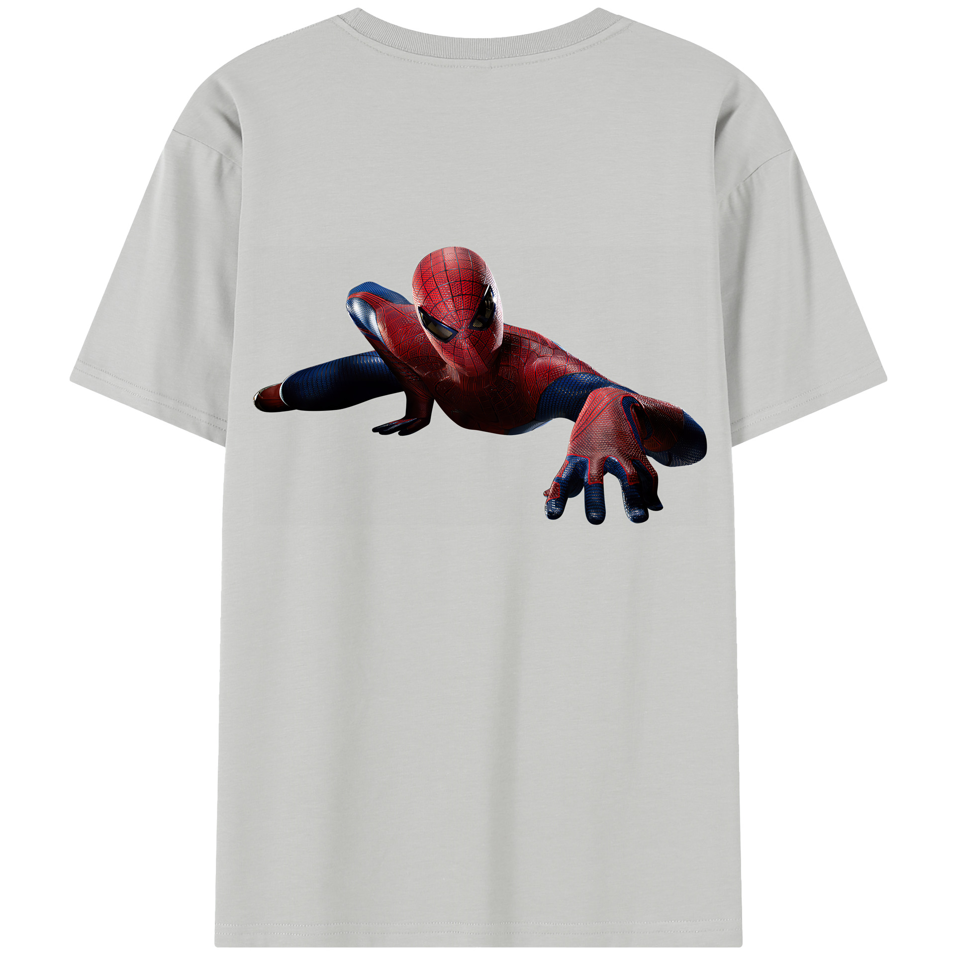 （画像用） Spider Man スパイダーマン レディース半袖Tシャツ(バックプリント)