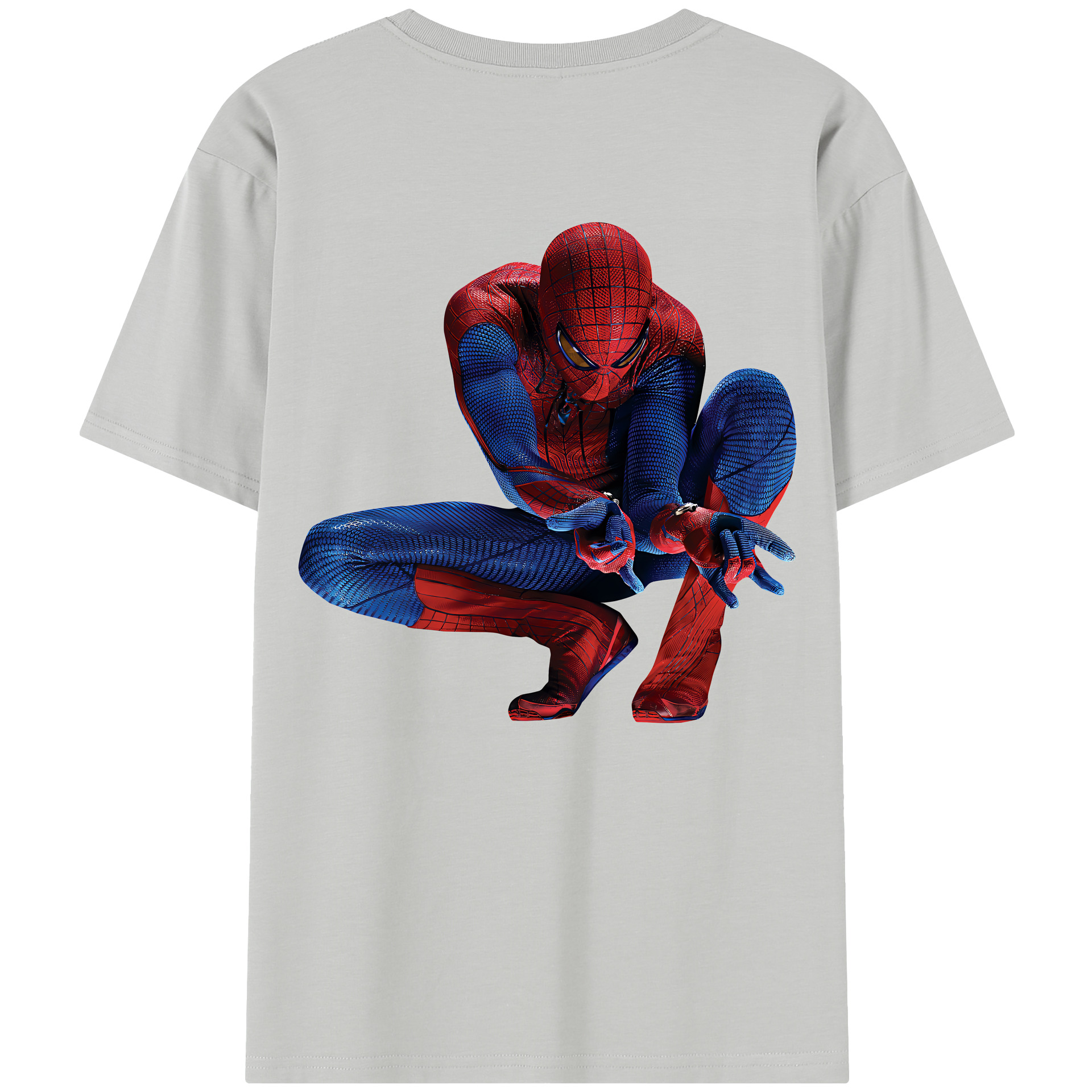 （画像用） Spider Man スパイダーマン レディース半袖Tシャツ(バックプリント)