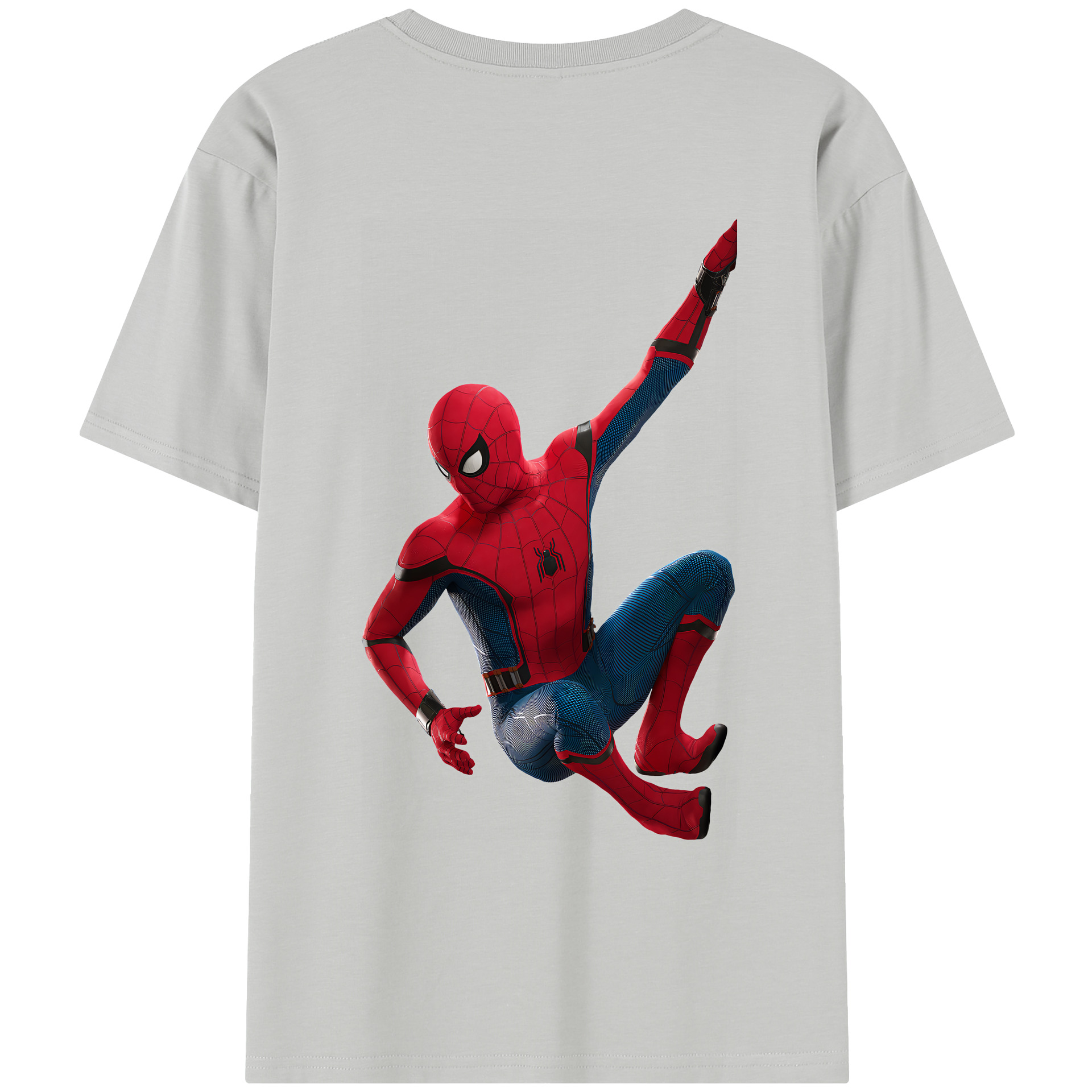 （画像用） Spider Man スパイダーマン レディース半袖Tシャツ(バックプリント)