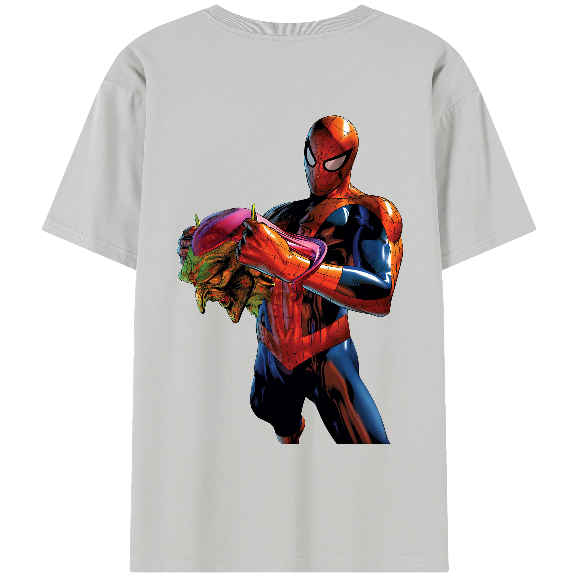 （画像用） Spider Man スパイダーマン レディース半袖Tシャツ(バックプリント)