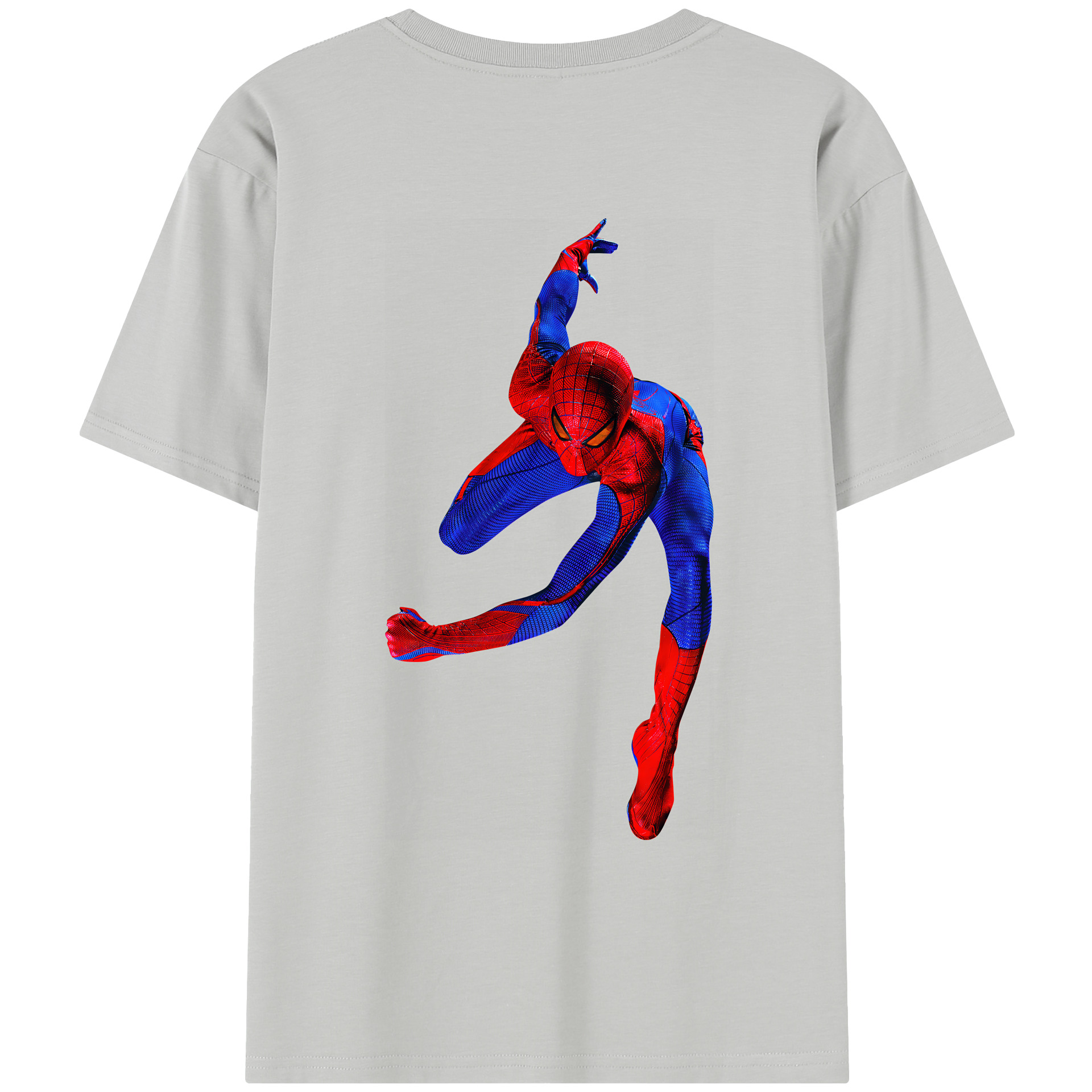 （画像用） Spider Man スパイダーマン レディース半袖Tシャツ(バックプリント)