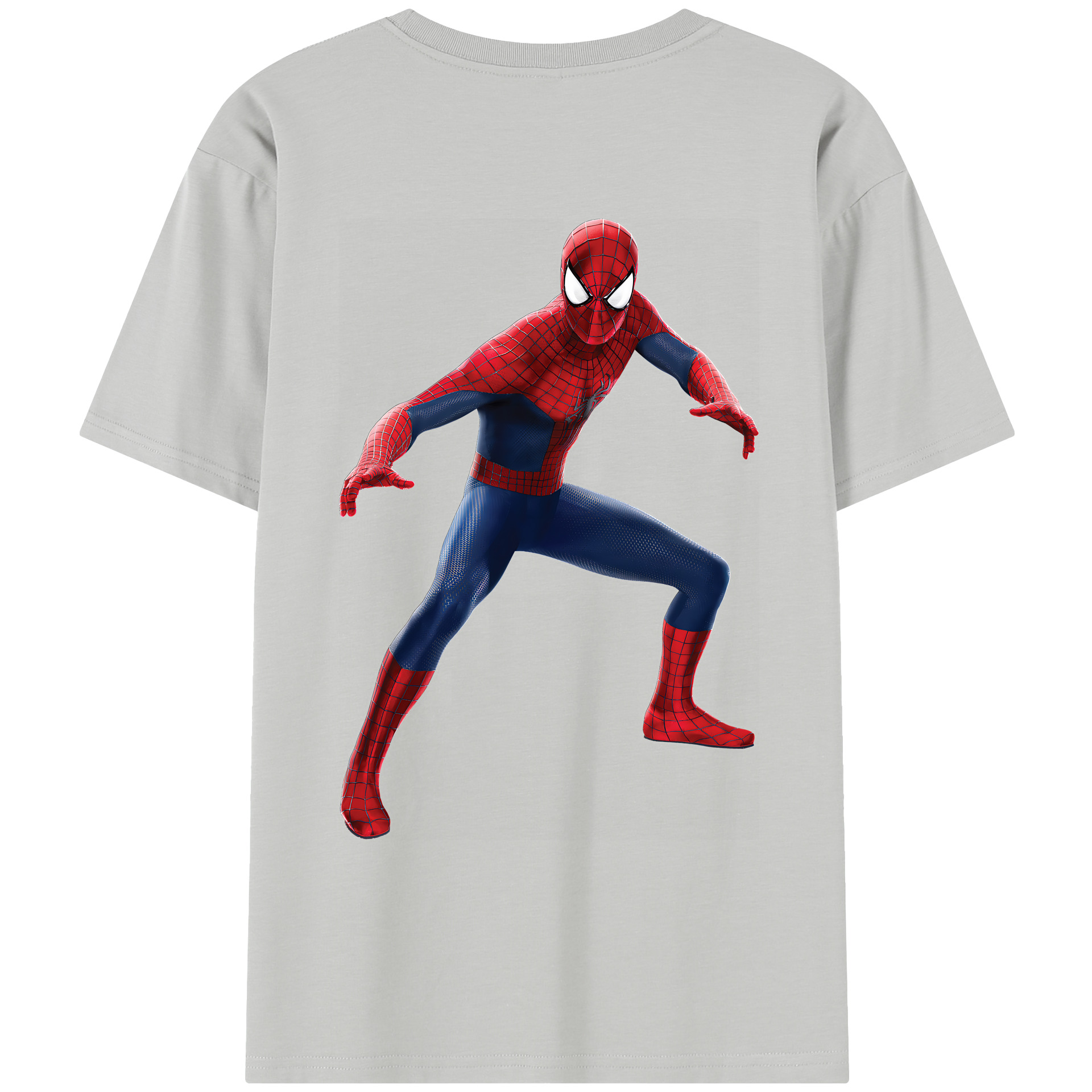（画像用） Spider Man スパイダーマン レディース半袖Tシャツ(バックプリント)