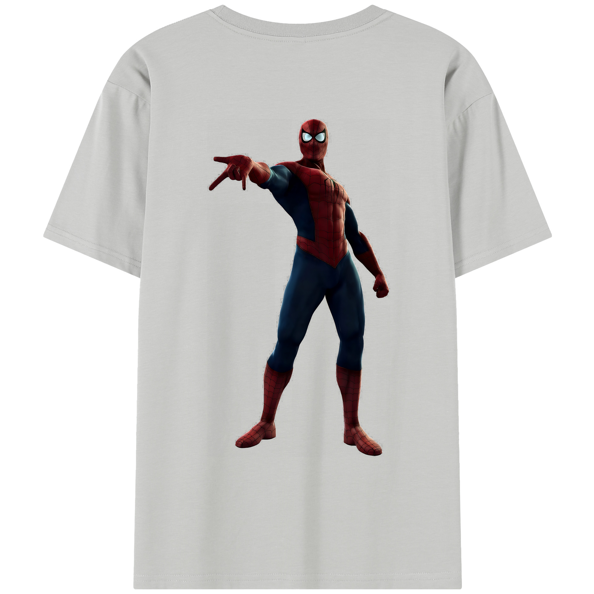 （画像用） Spider Man スパイダーマン レディース半袖Tシャツ(バックプリント)