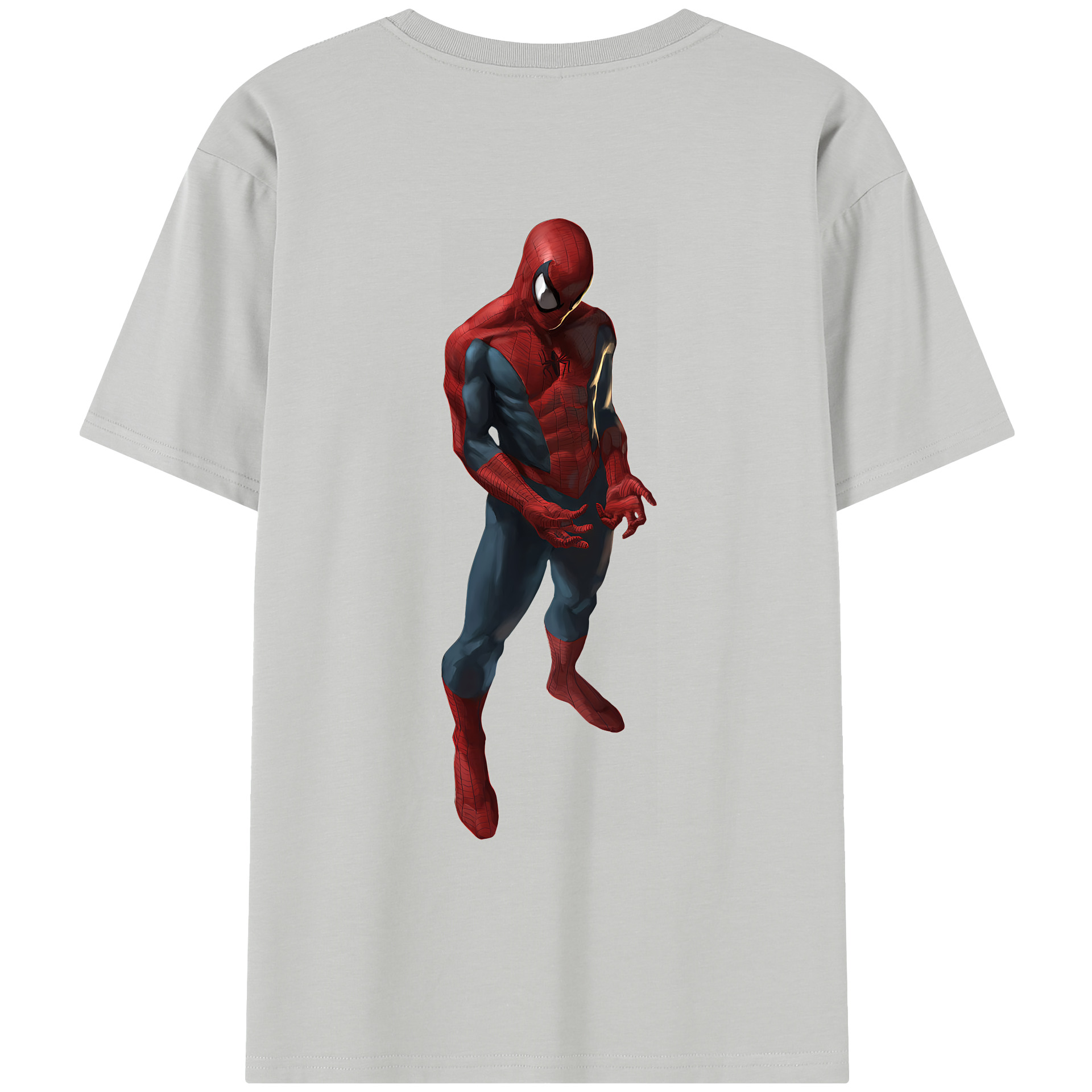 （画像用） Spider Man スパイダーマン レディース半袖Tシャツ(バックプリント)