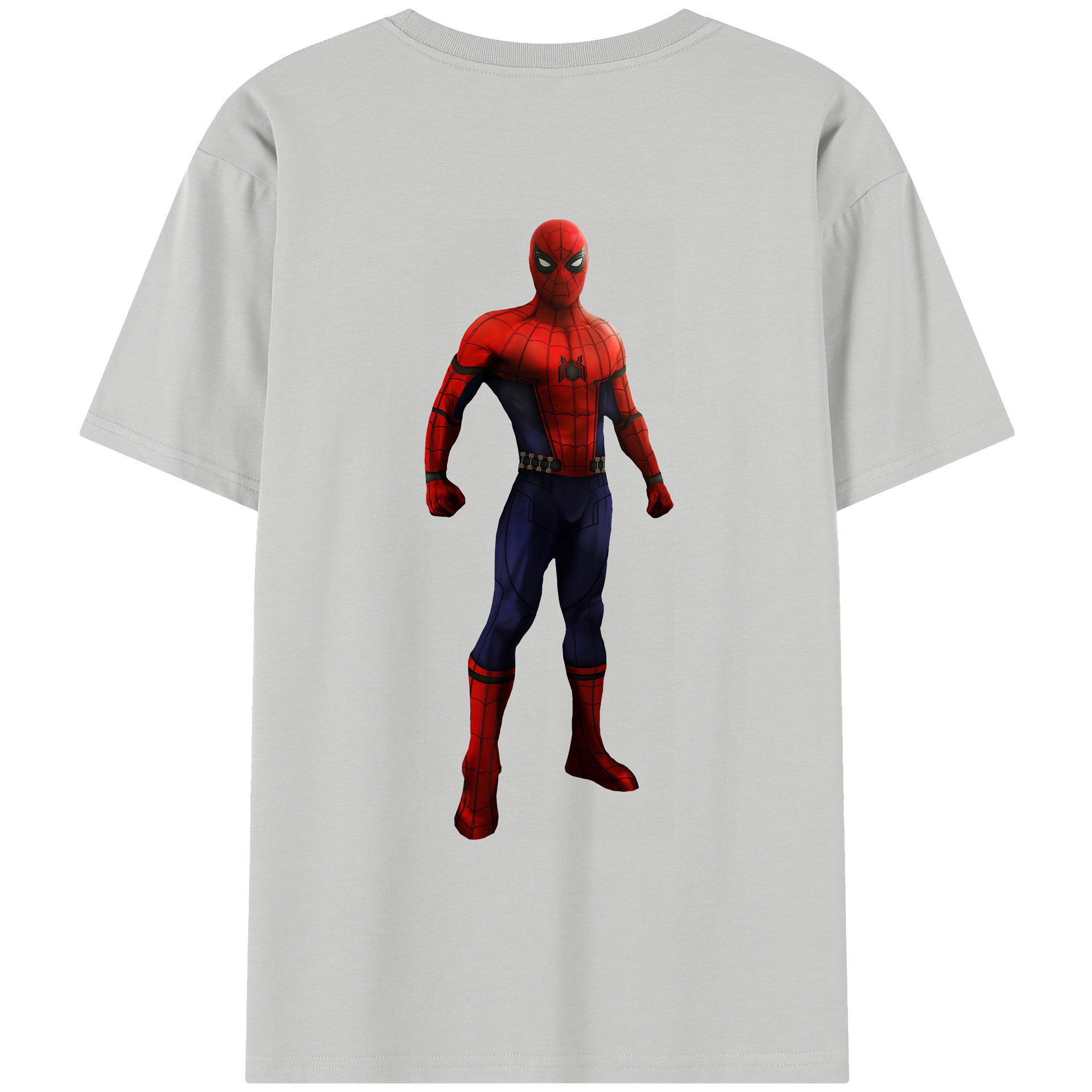 （画像用） Spider Man スパイダーマン レディース半袖Tシャツ(バックプリント)