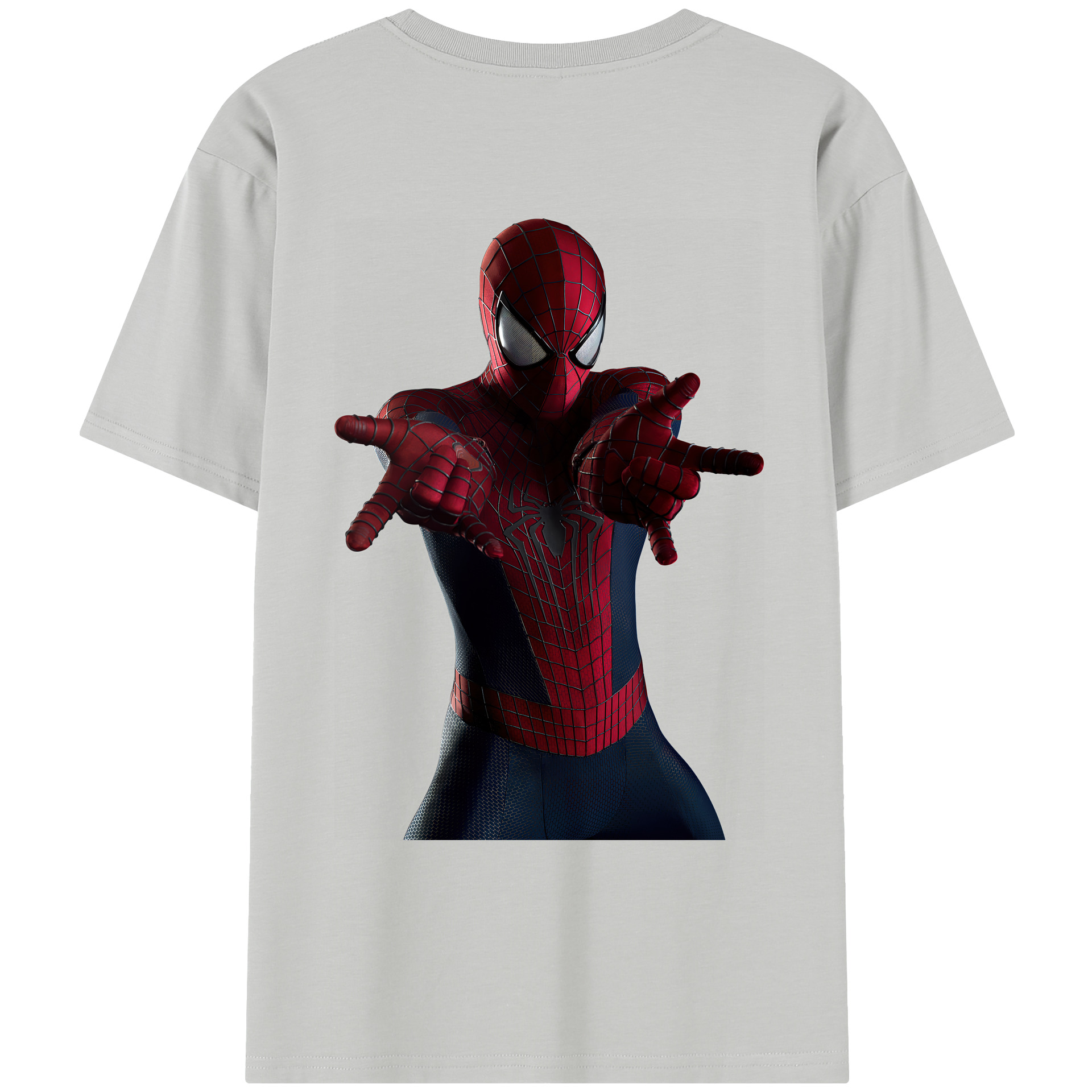 （画像用） Spider Man スパイダーマン レディース半袖Tシャツ(バックプリント)