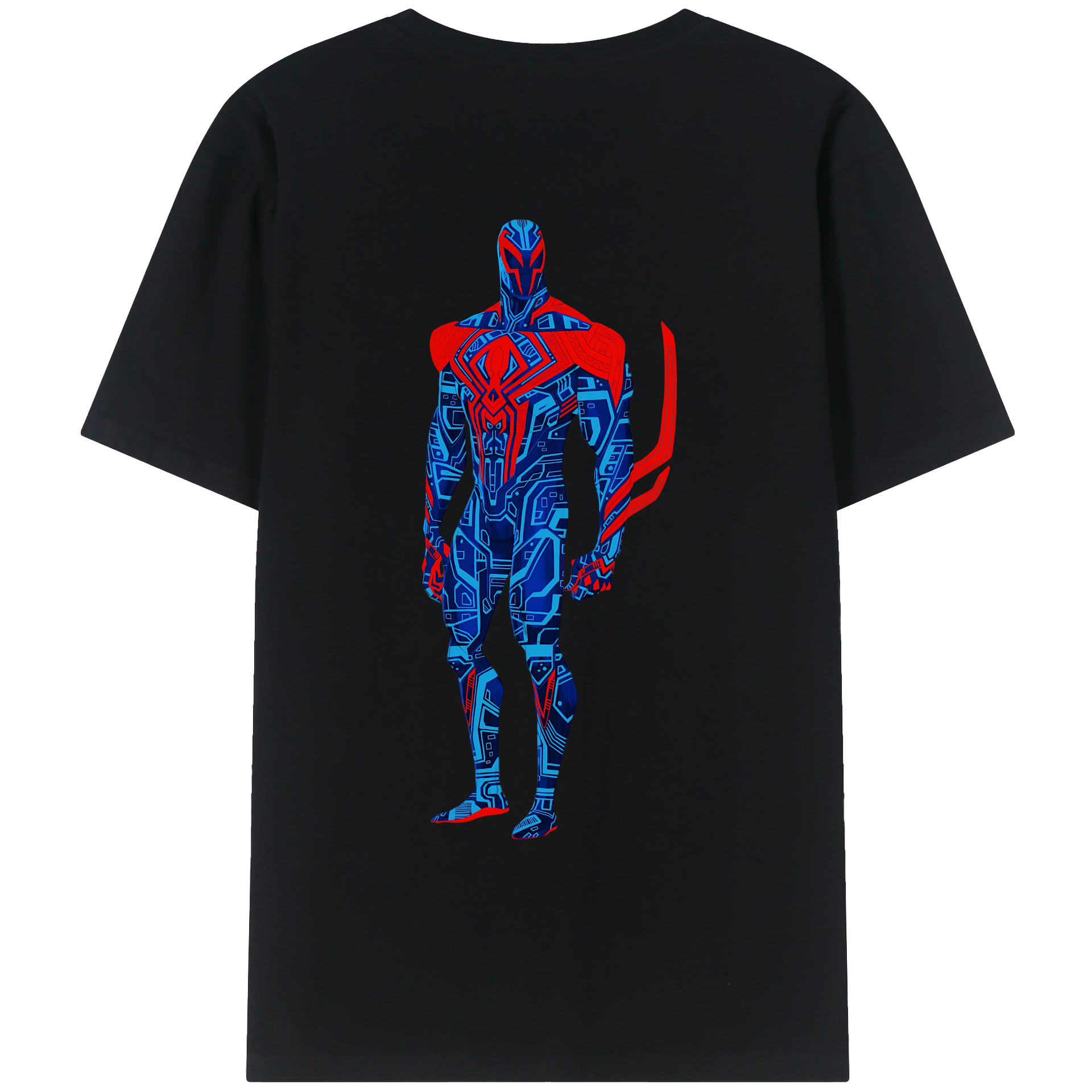 （画像用） Spider Man スパイダーマン レディース半袖Tシャツ(バックプリント)