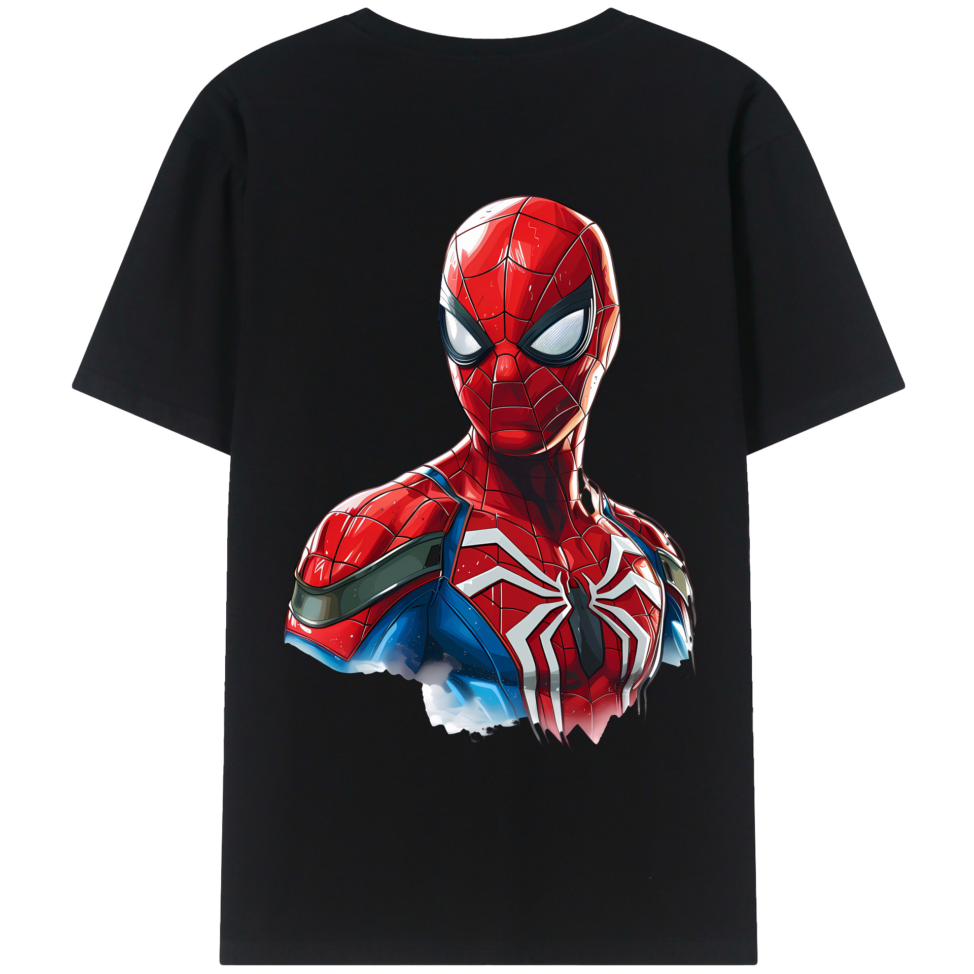 （画像用） Spider Man スパイダーマン レディース半袖Tシャツ(バックプリント)