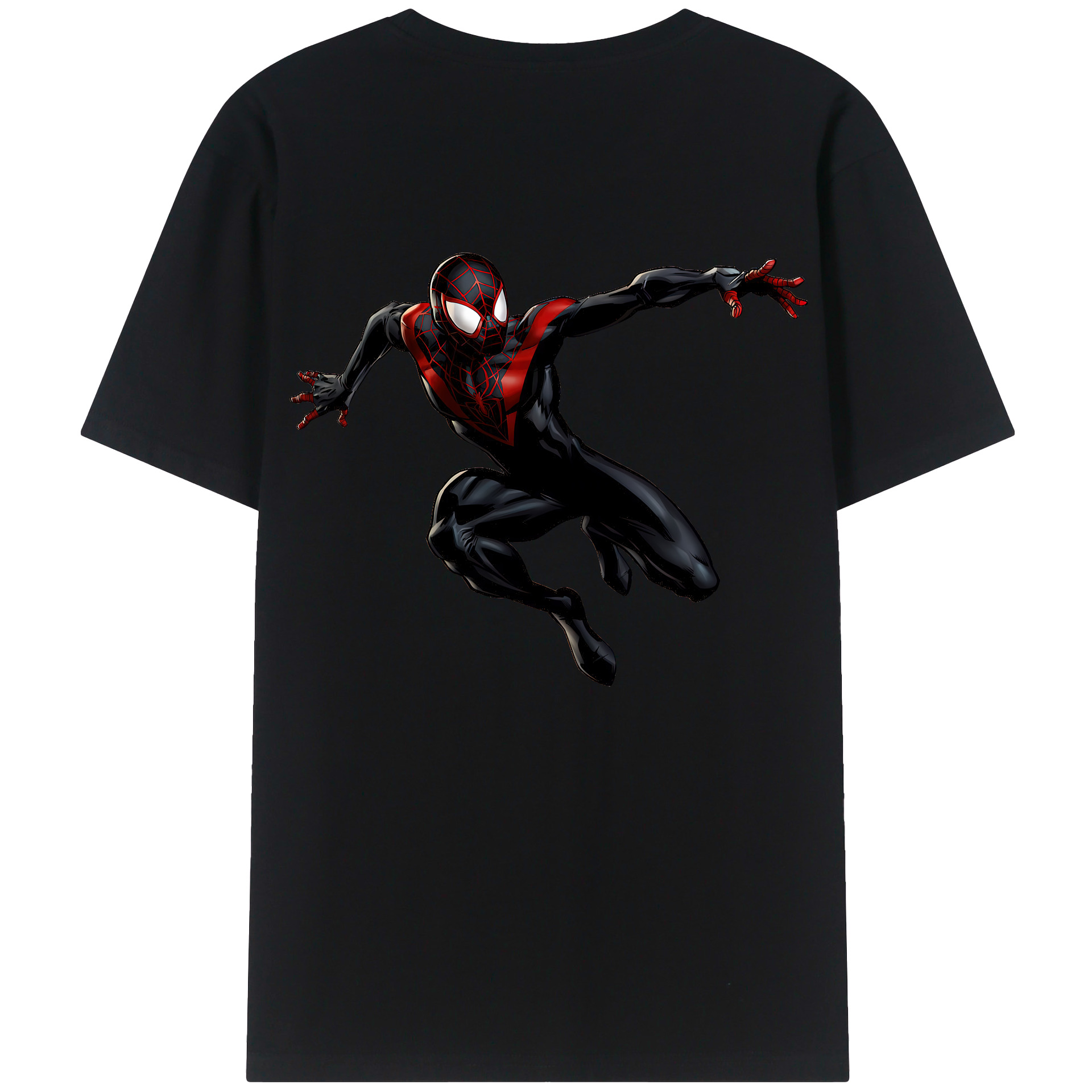 （画像用） Spider Man スパイダーマン レディース半袖Tシャツ(バックプリント)