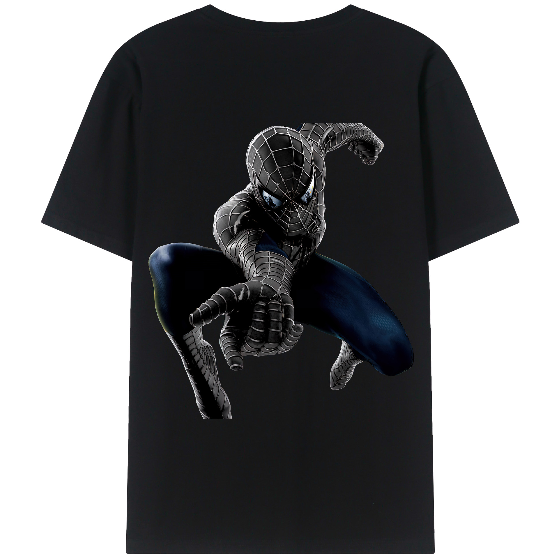 （画像用） Spider Man スパイダーマン レディース半袖Tシャツ(バックプリント)