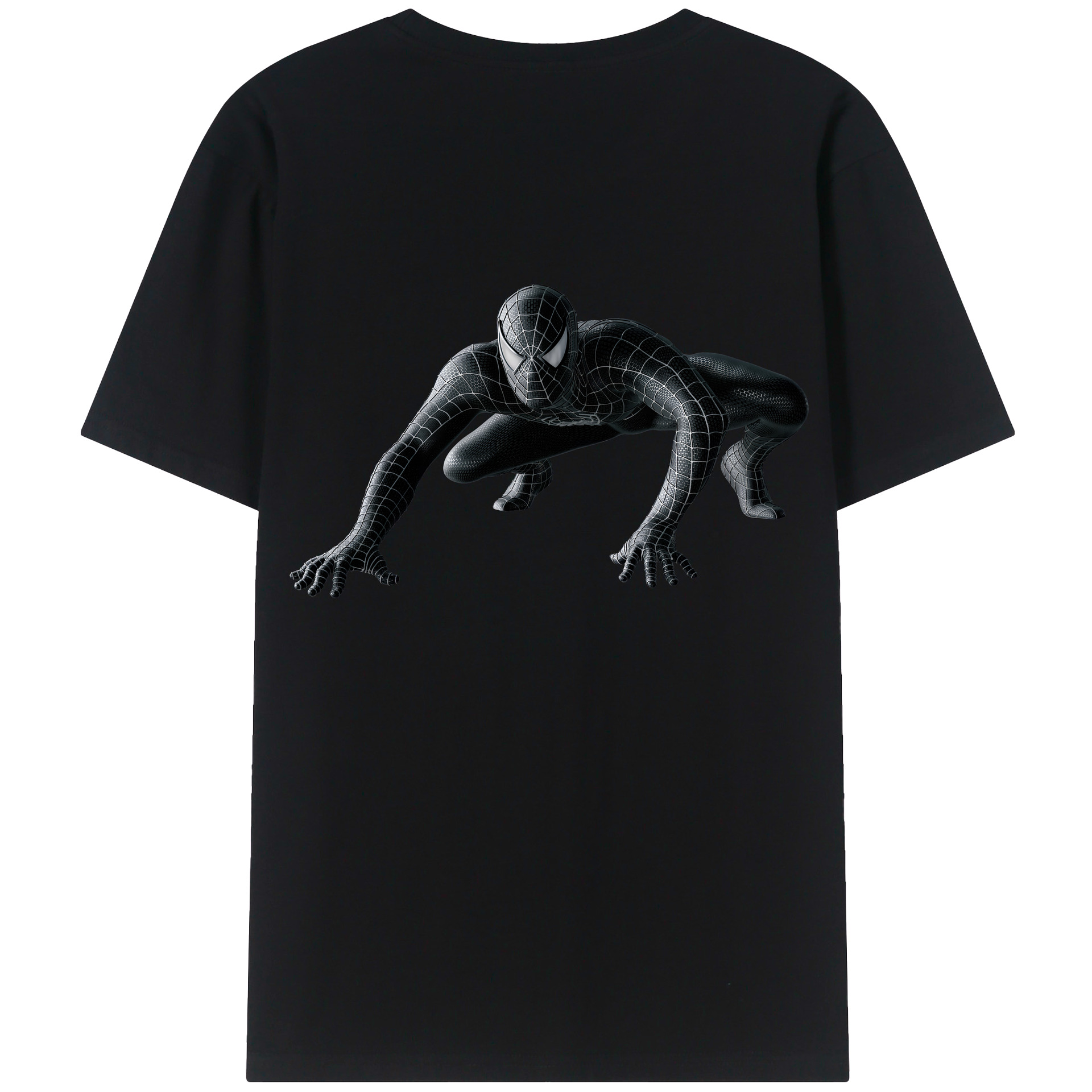 （画像用） Spider Man スパイダーマン レディース半袖Tシャツ(バックプリント)