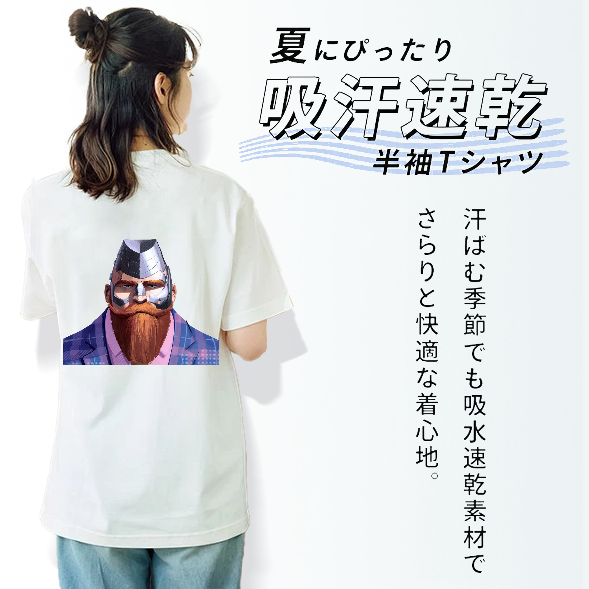Spider Man スパイダーマン レディース半袖Tシャツ(バックプリント)
