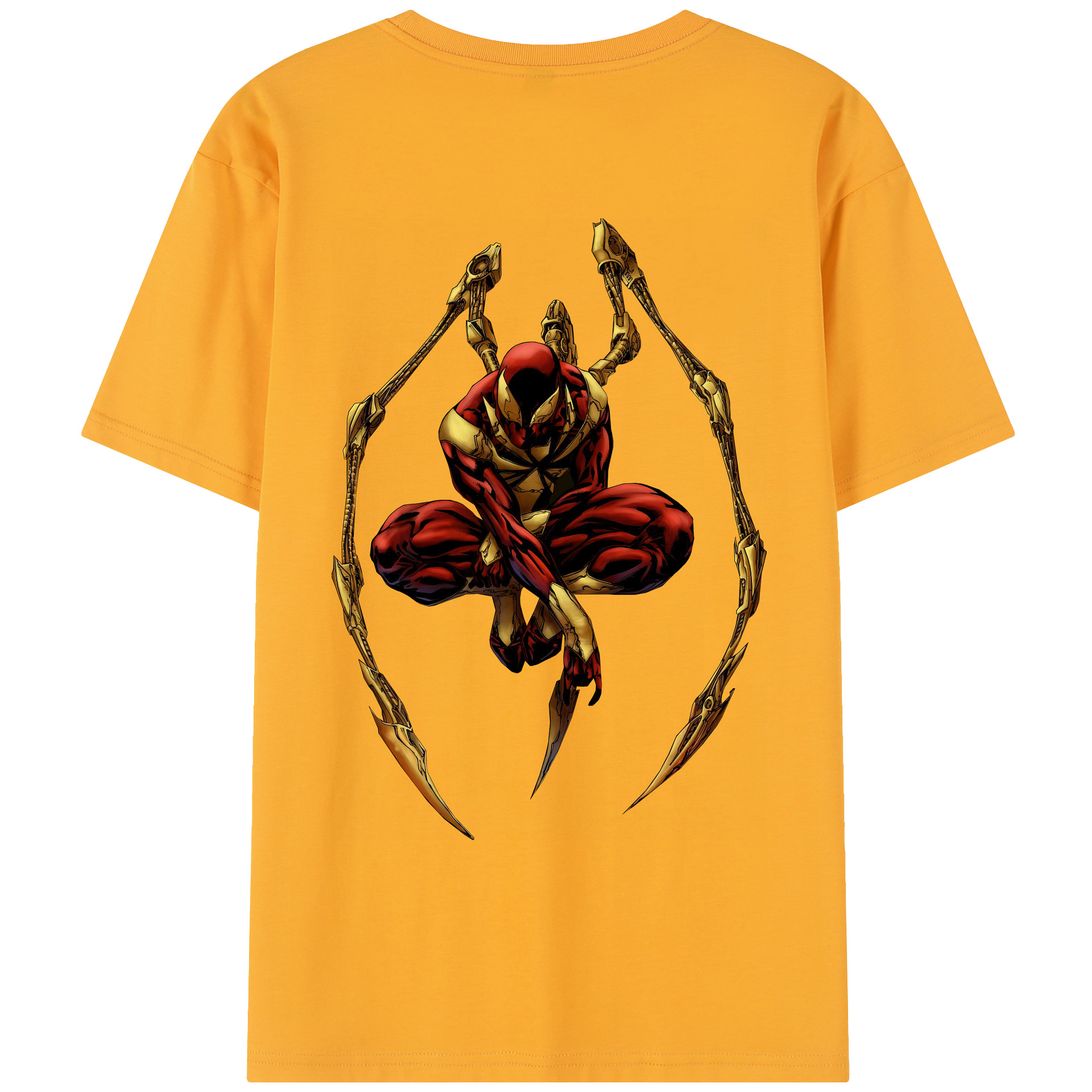 （画像用） Spider Man スパイダーマン レディース半袖Tシャツ(バックプリント)