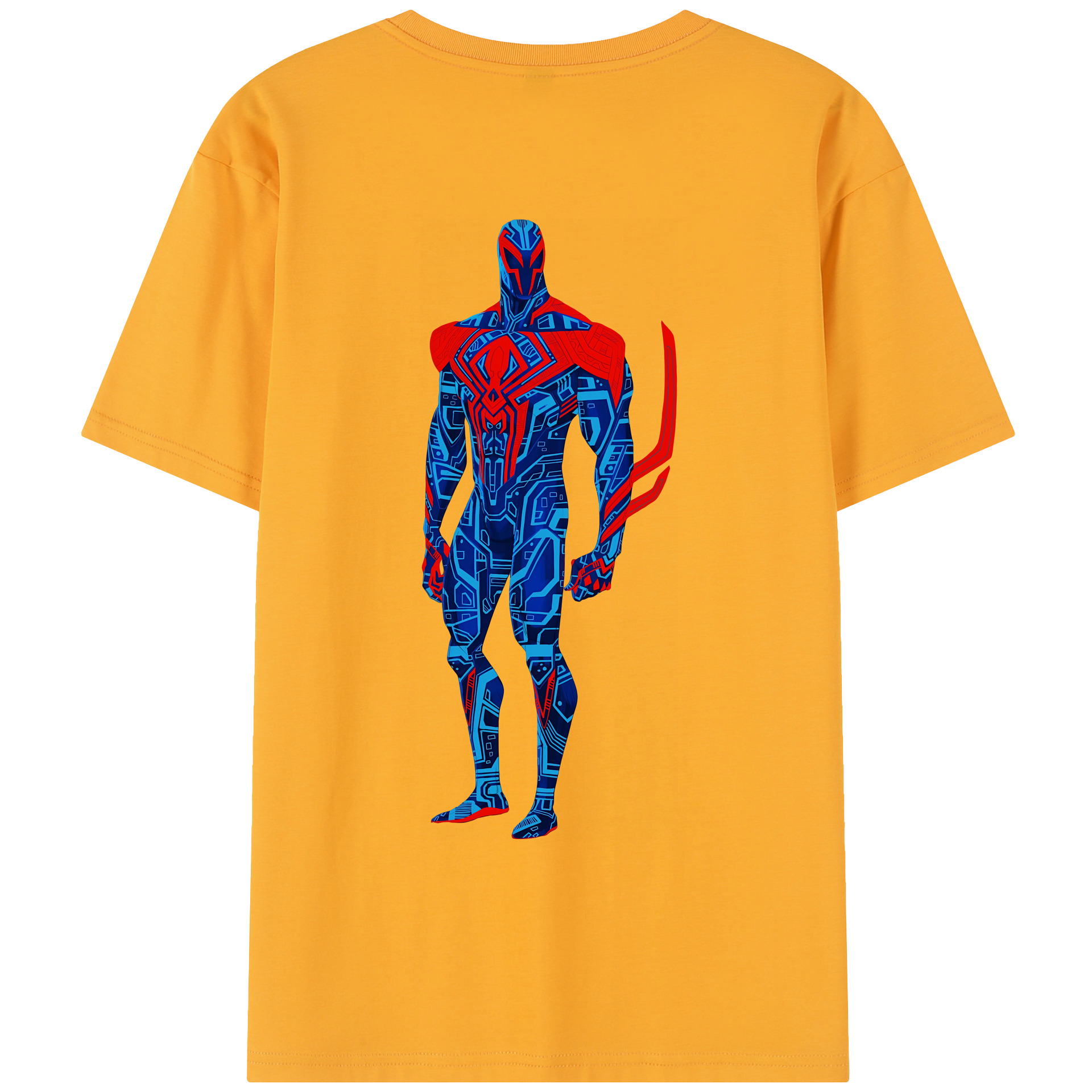 （画像用） Spider Man スパイダーマン レディース半袖Tシャツ(バックプリント)