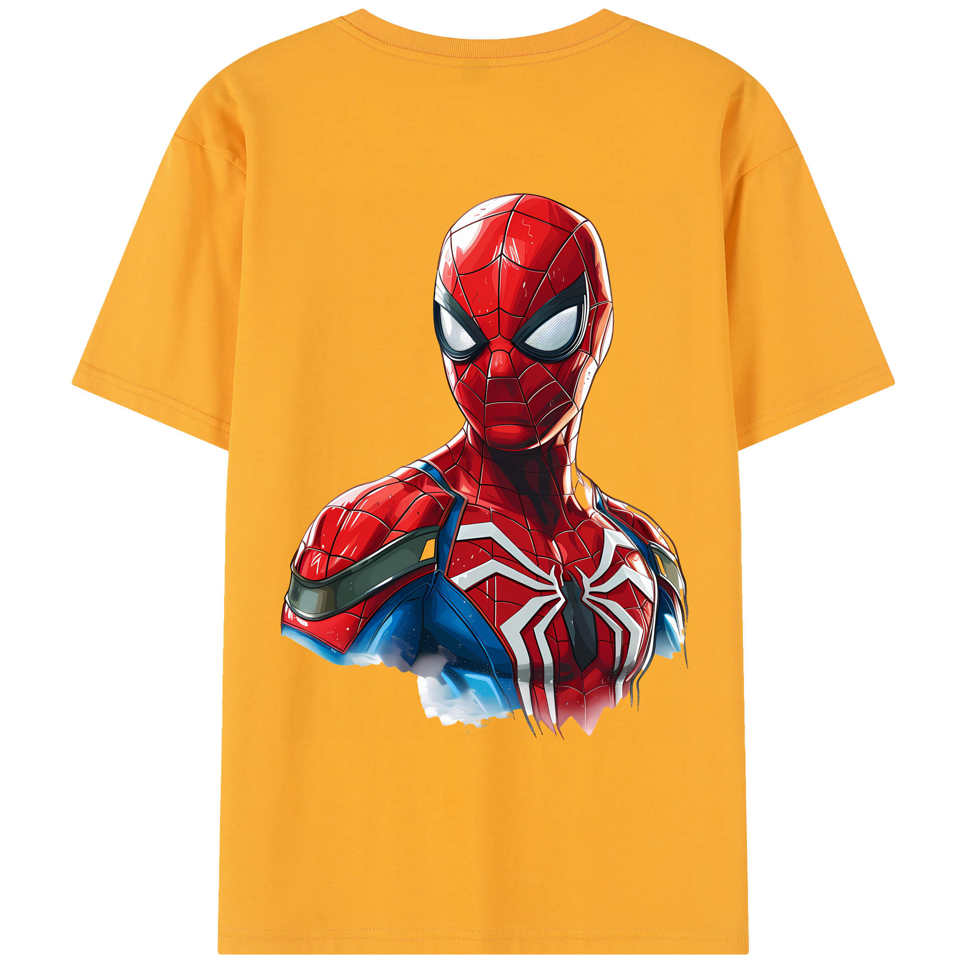 （画像用） Spider Man スパイダーマン レディース半袖Tシャツ(バックプリント)