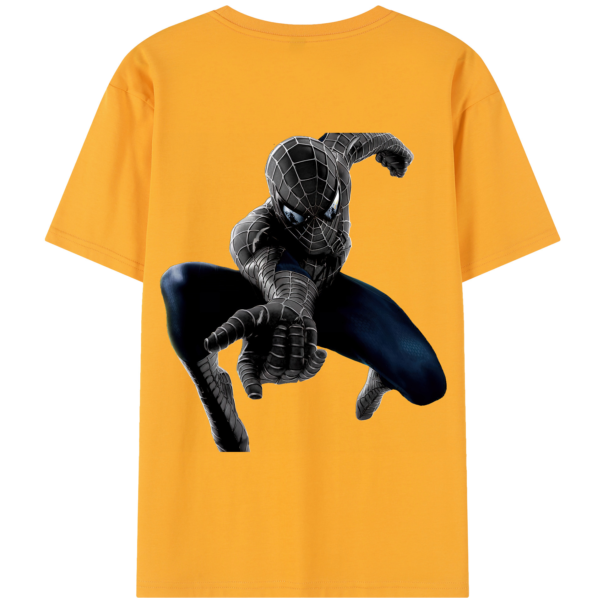 （画像用） Spider Man スパイダーマン レディース半袖Tシャツ(バックプリント)