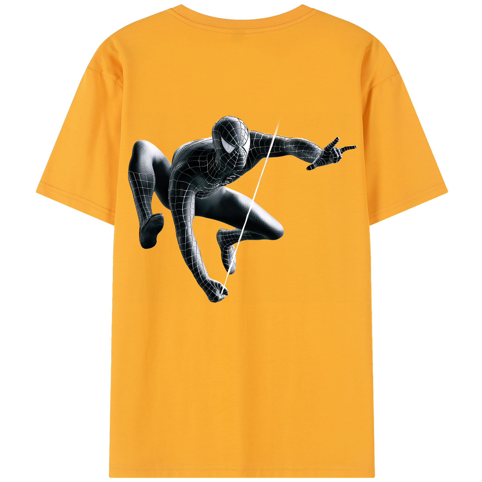 （画像用） Spider Man スパイダーマン レディース半袖Tシャツ(バックプリント)